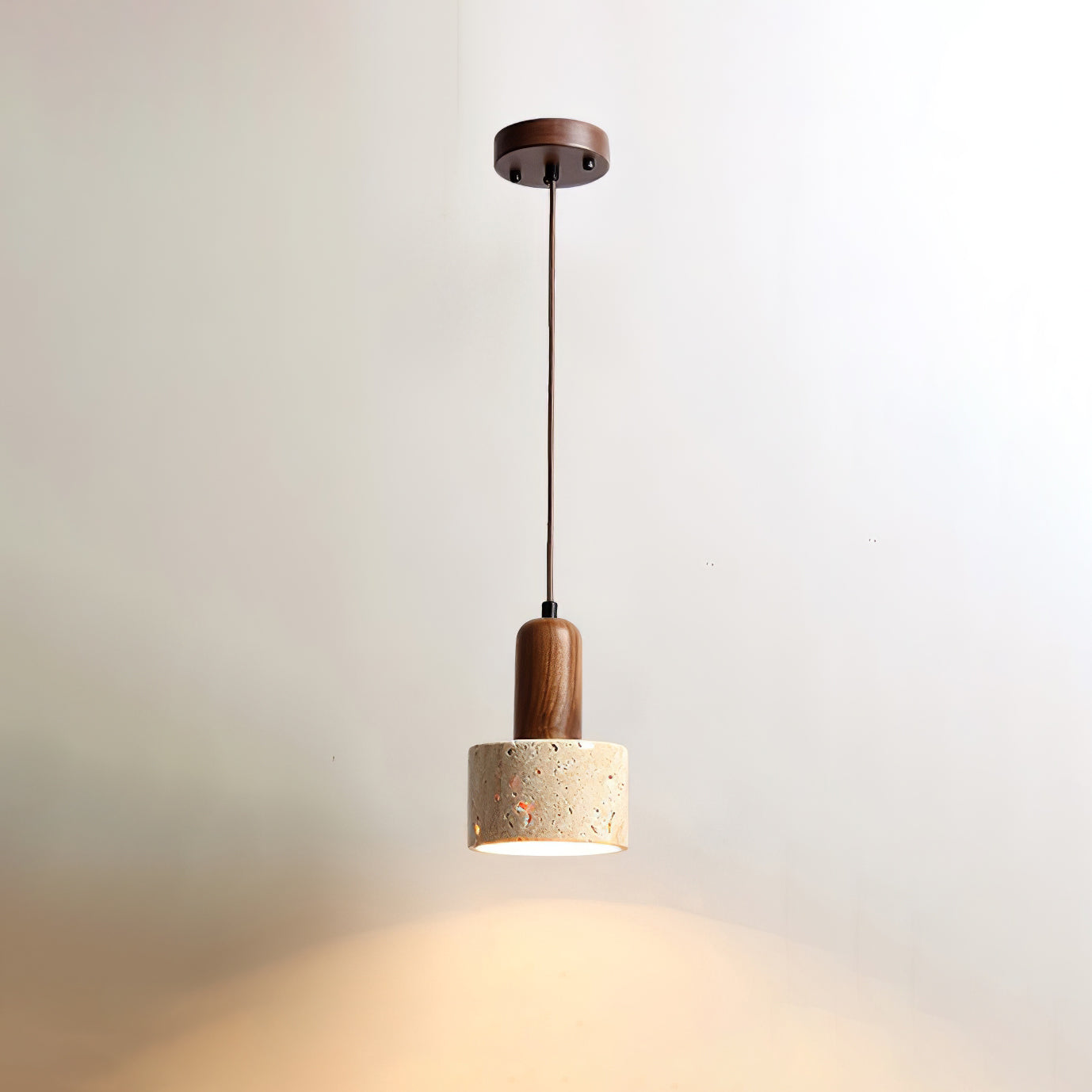 Travertine Pendant Lamp - Lumpaz