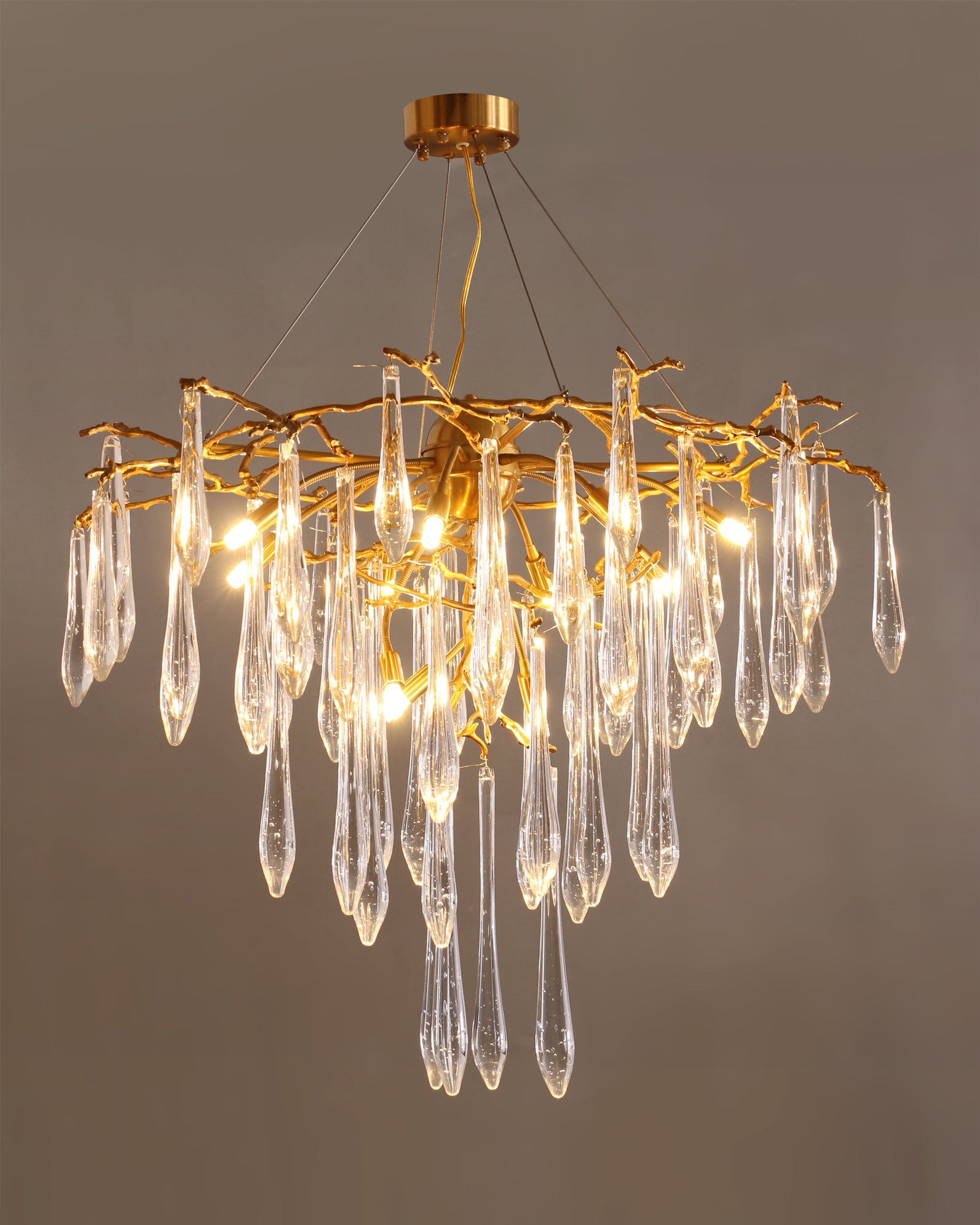 Icicle Crystal Chandelier - Lumpaz