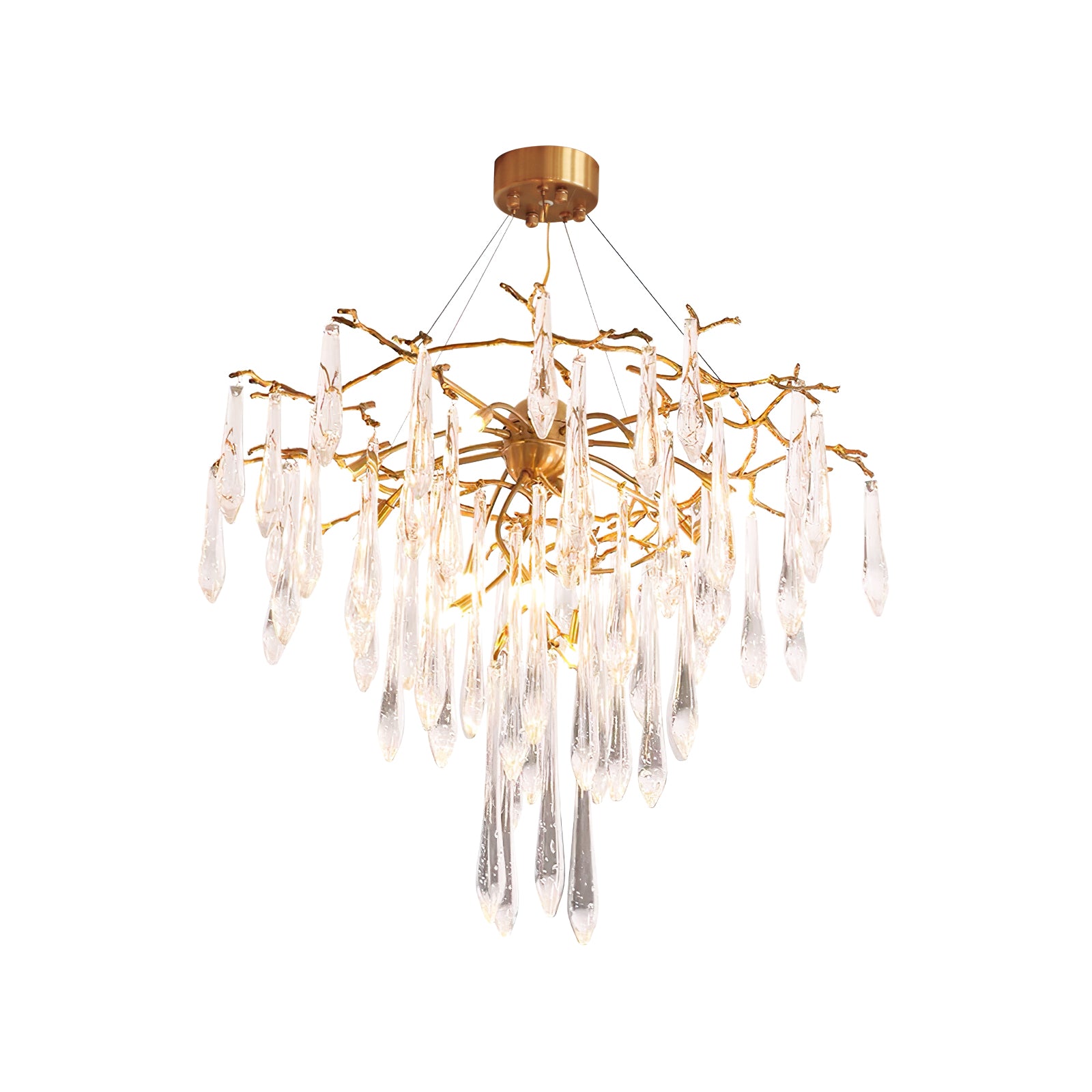 Icicle Crystal Chandelier - Lumpaz