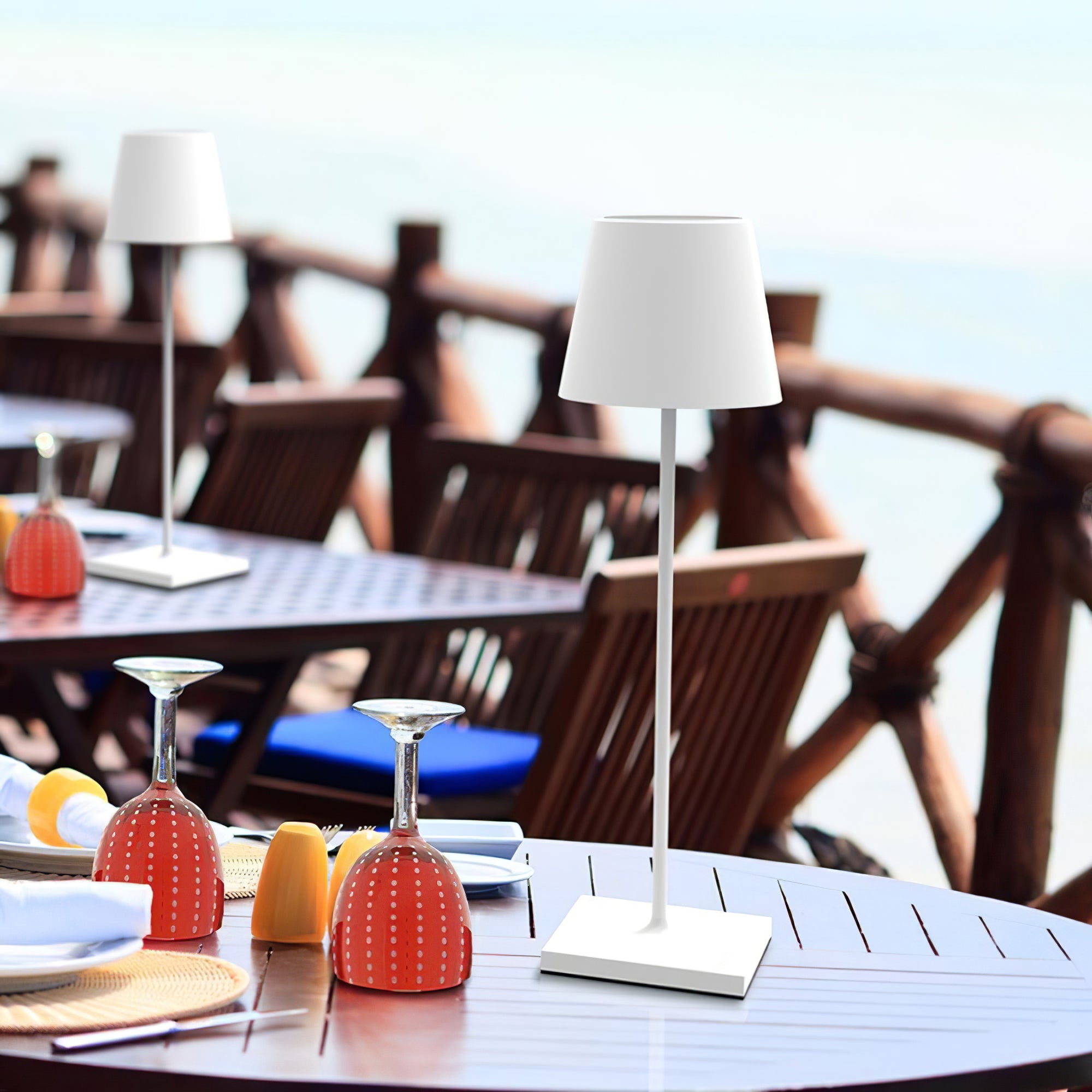 Poldina Built-in Battery Table Lamp - Lumpaz