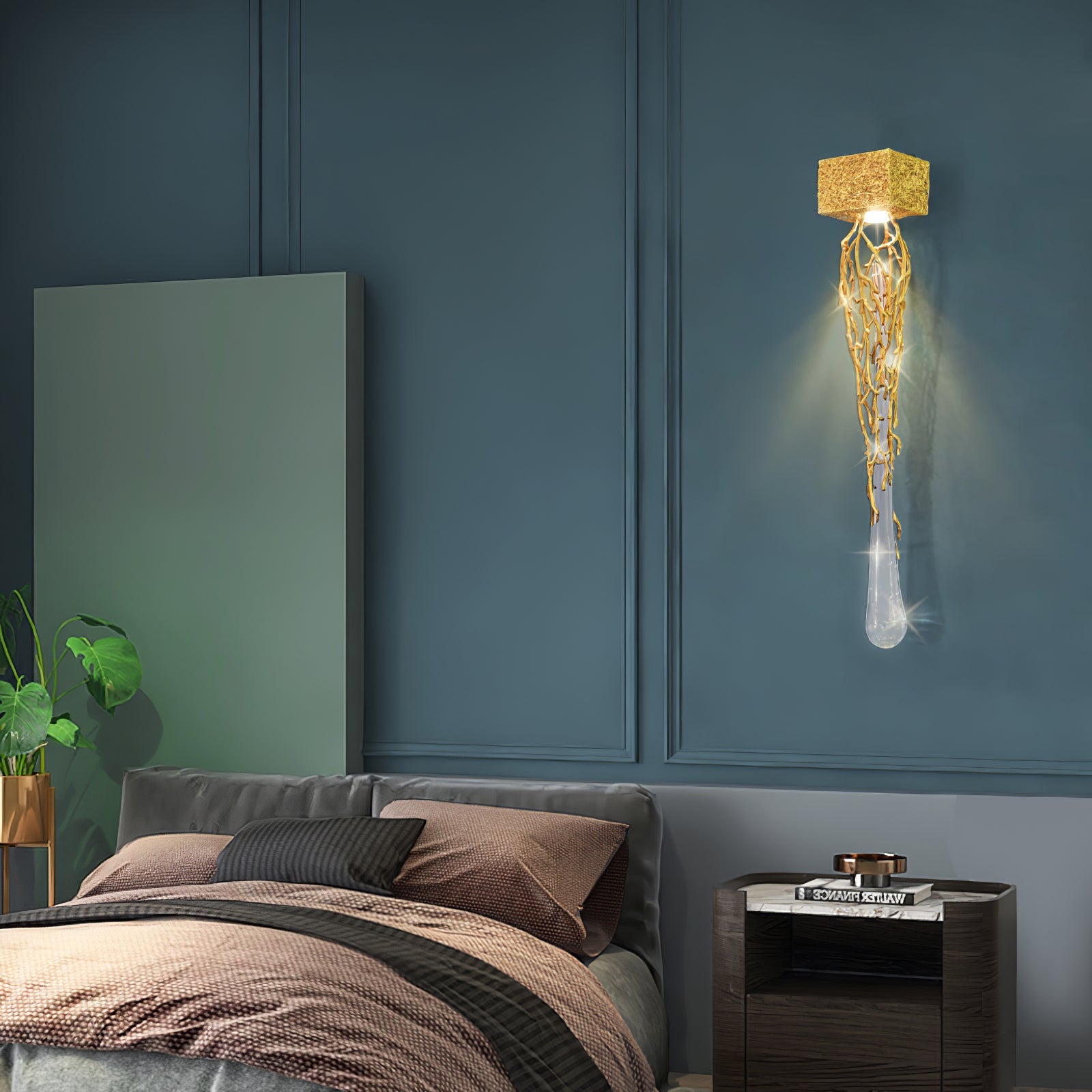 Liquid Drop Wall Lamp - Lumpaz
