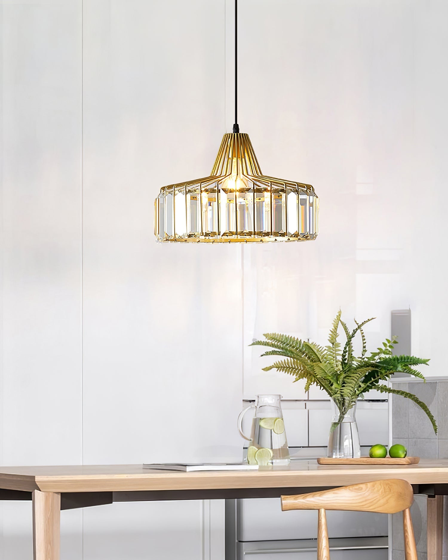 Bruckner Crystal Pendant Lamp - Lumpaz
