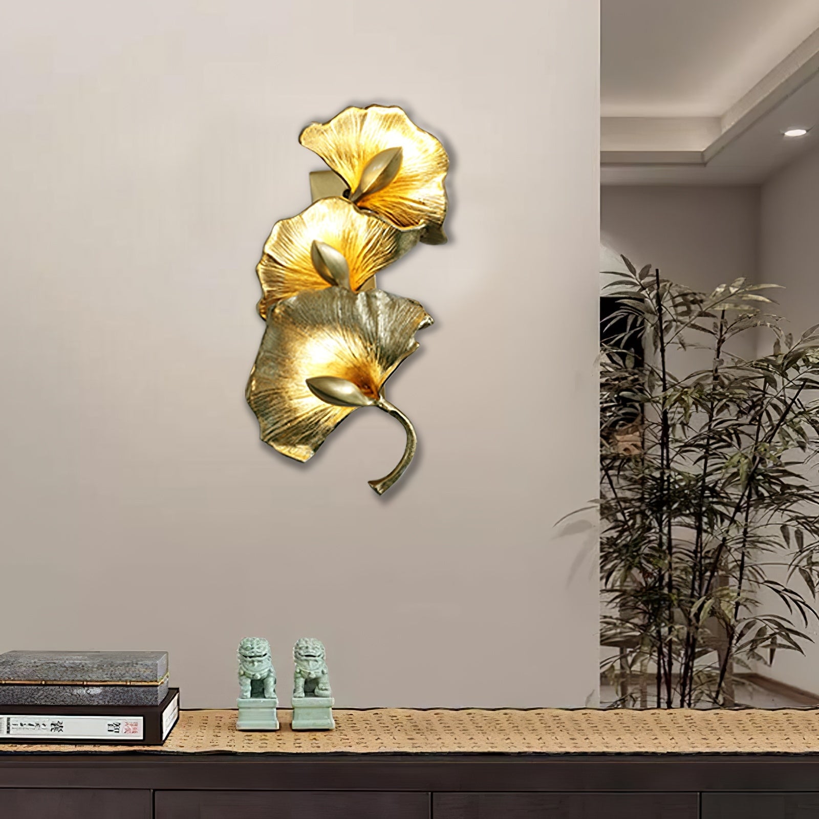 Ginkgo Leaf Wall Lamp - Lumpaz