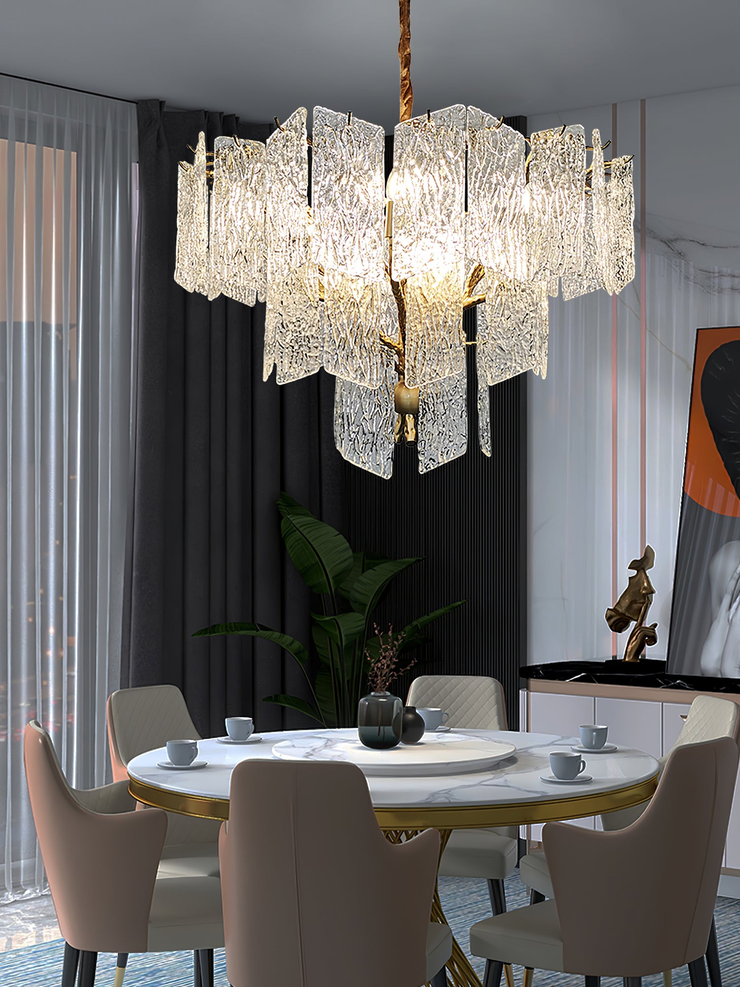 Piemonte Chandelier - Lumpaz