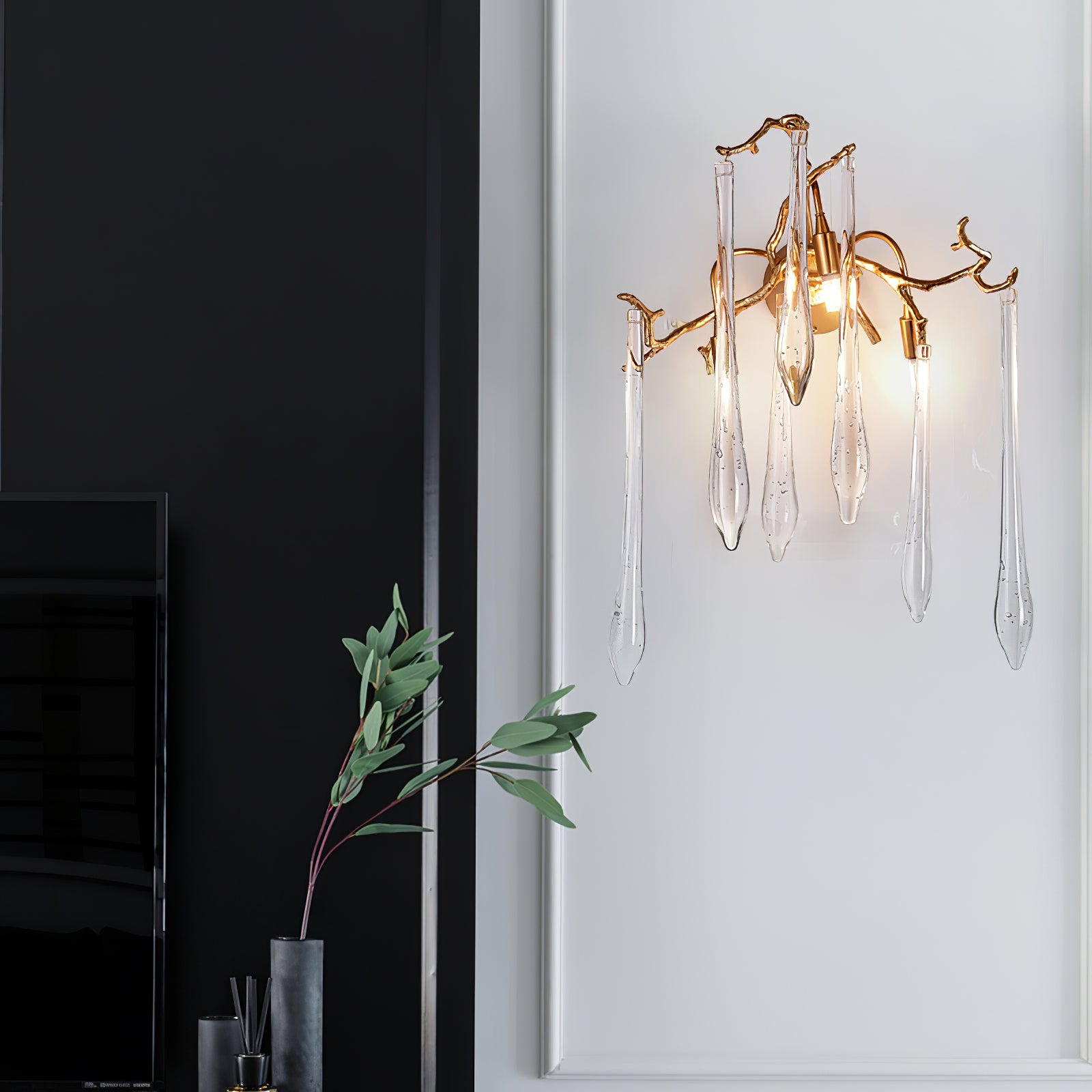 Aqua Salix Wall Lamp - Lumpaz