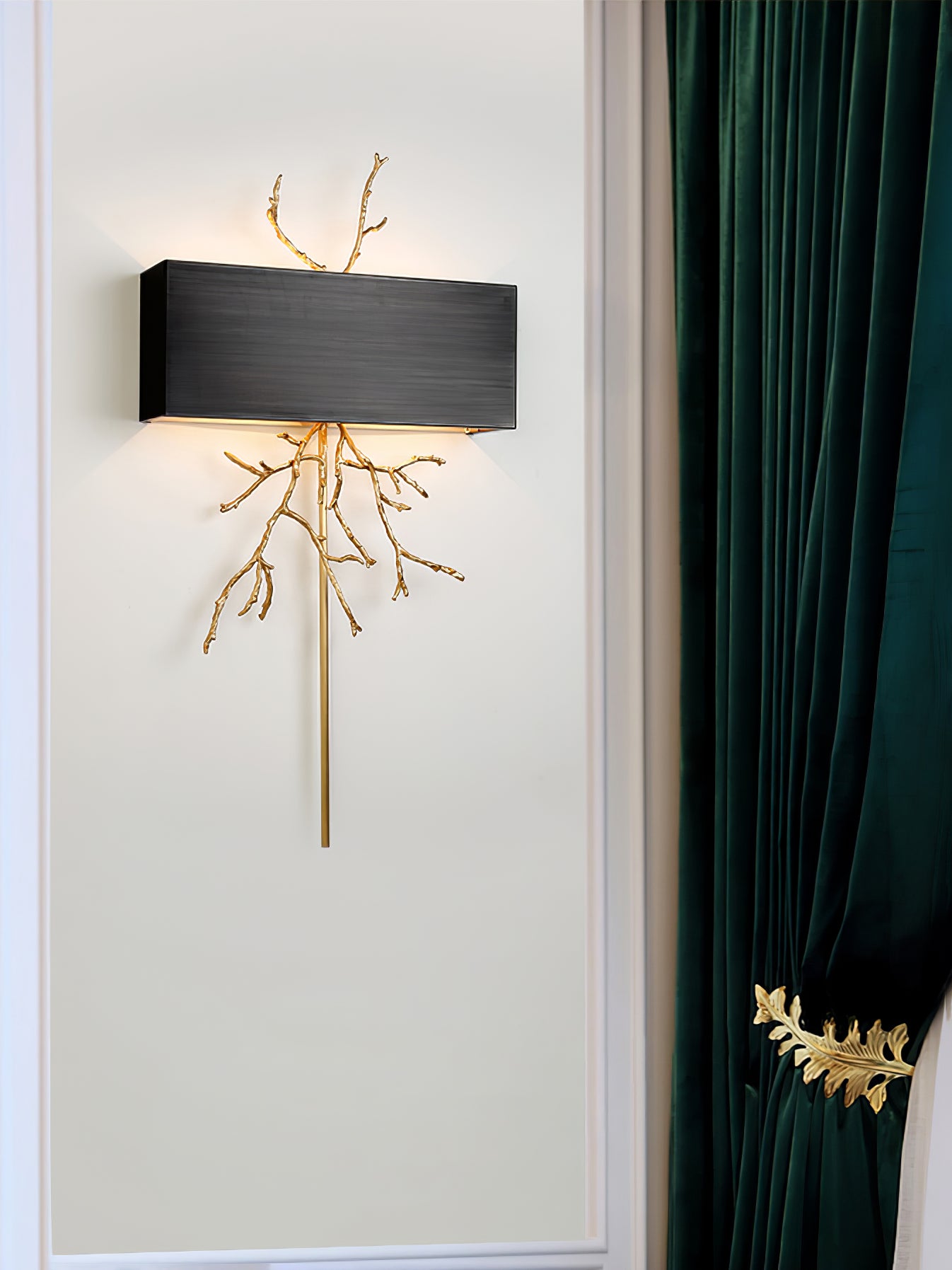Brass Branch Wall Lamp - Lumpaz