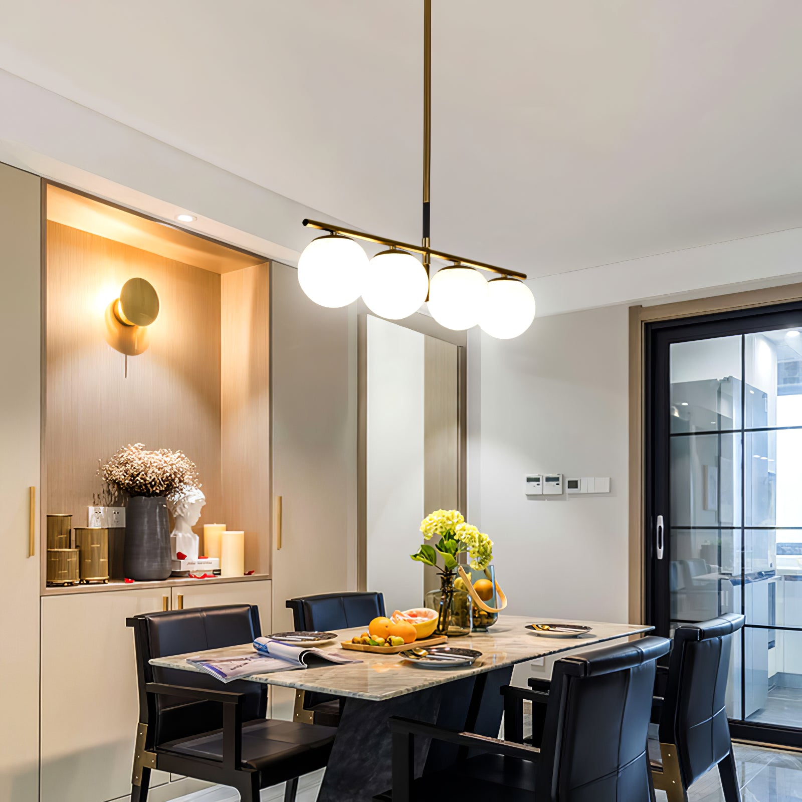 Fulesi Globe Chandelier - Lumpaz