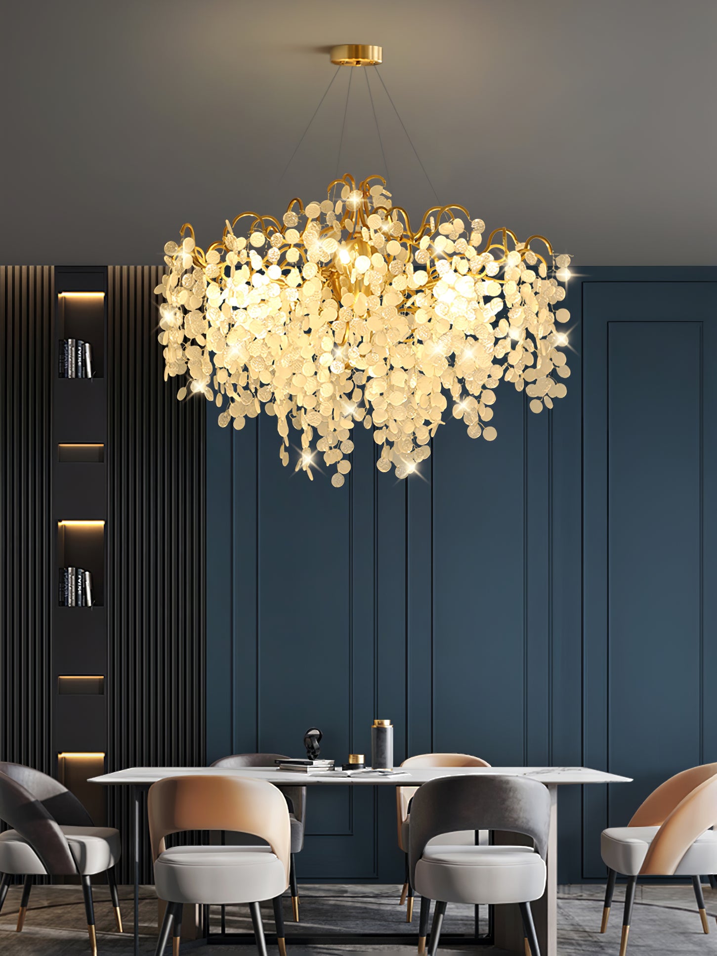 Shiro Noda Round Chandelier - Lumpaz