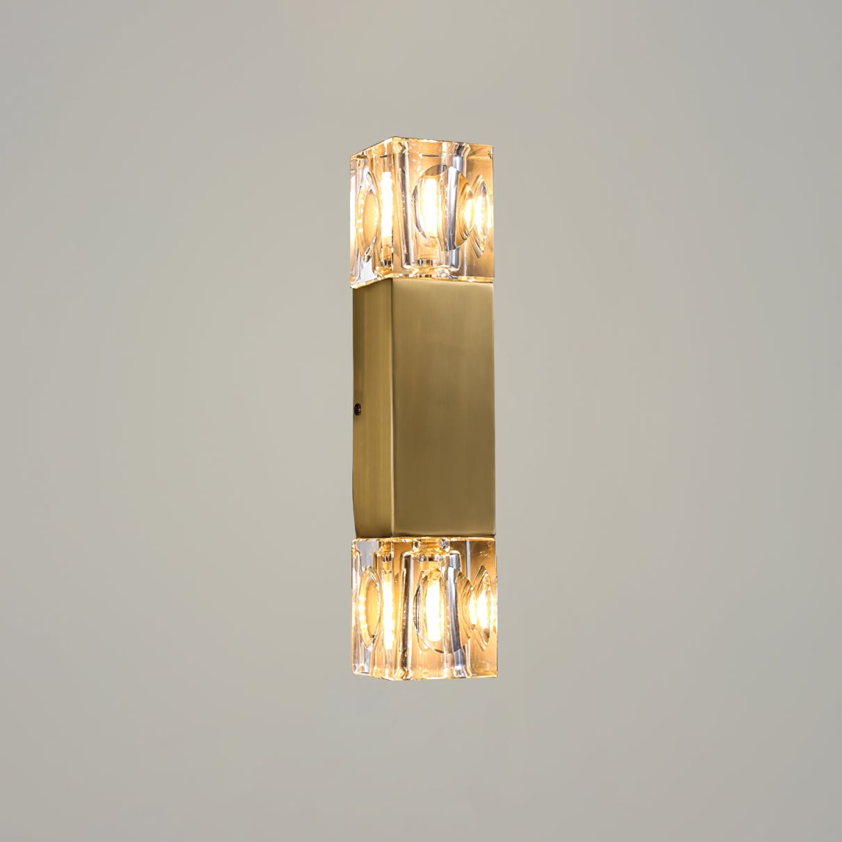 Rectangle Crystal Wall Lamp - Lumpaz