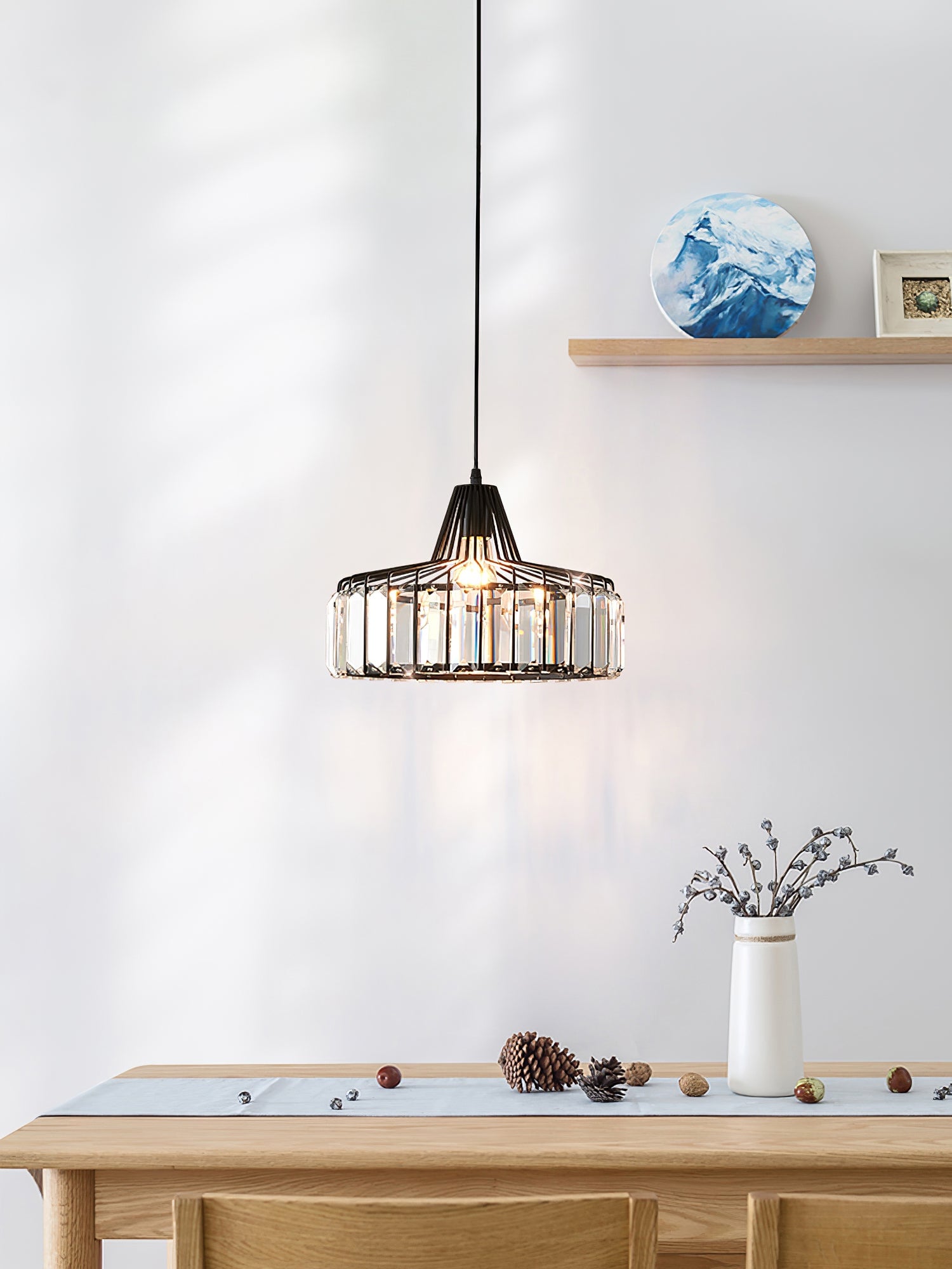 Bruckner Crystal Pendant Lamp - Lumpaz
