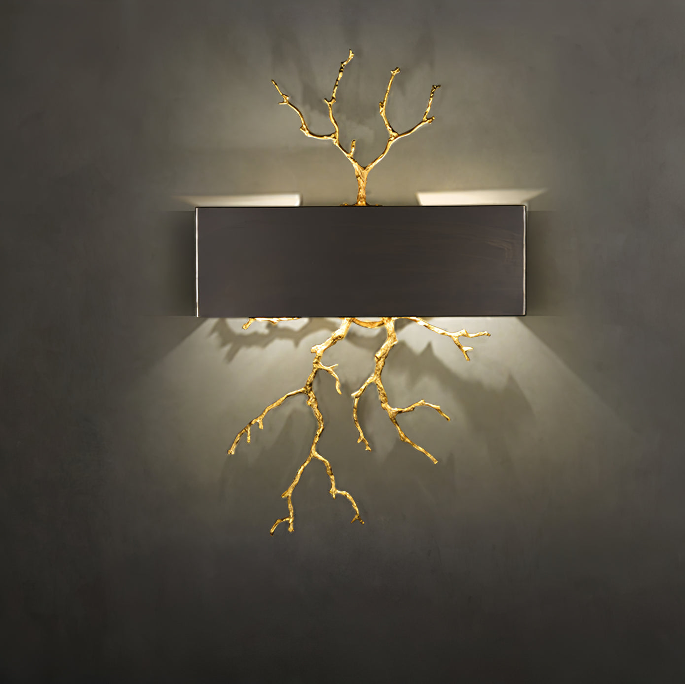 Brass Branch Wall Lamp - Lumpaz