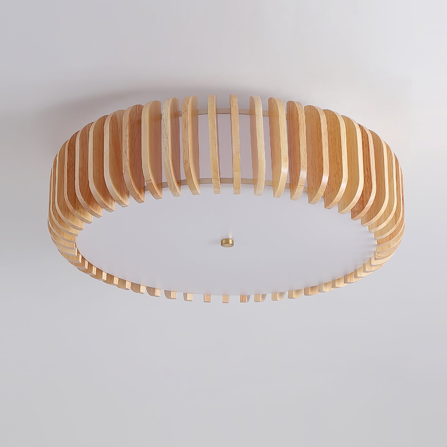 Wooden Drum Ceiling Lamp - Lumpaz