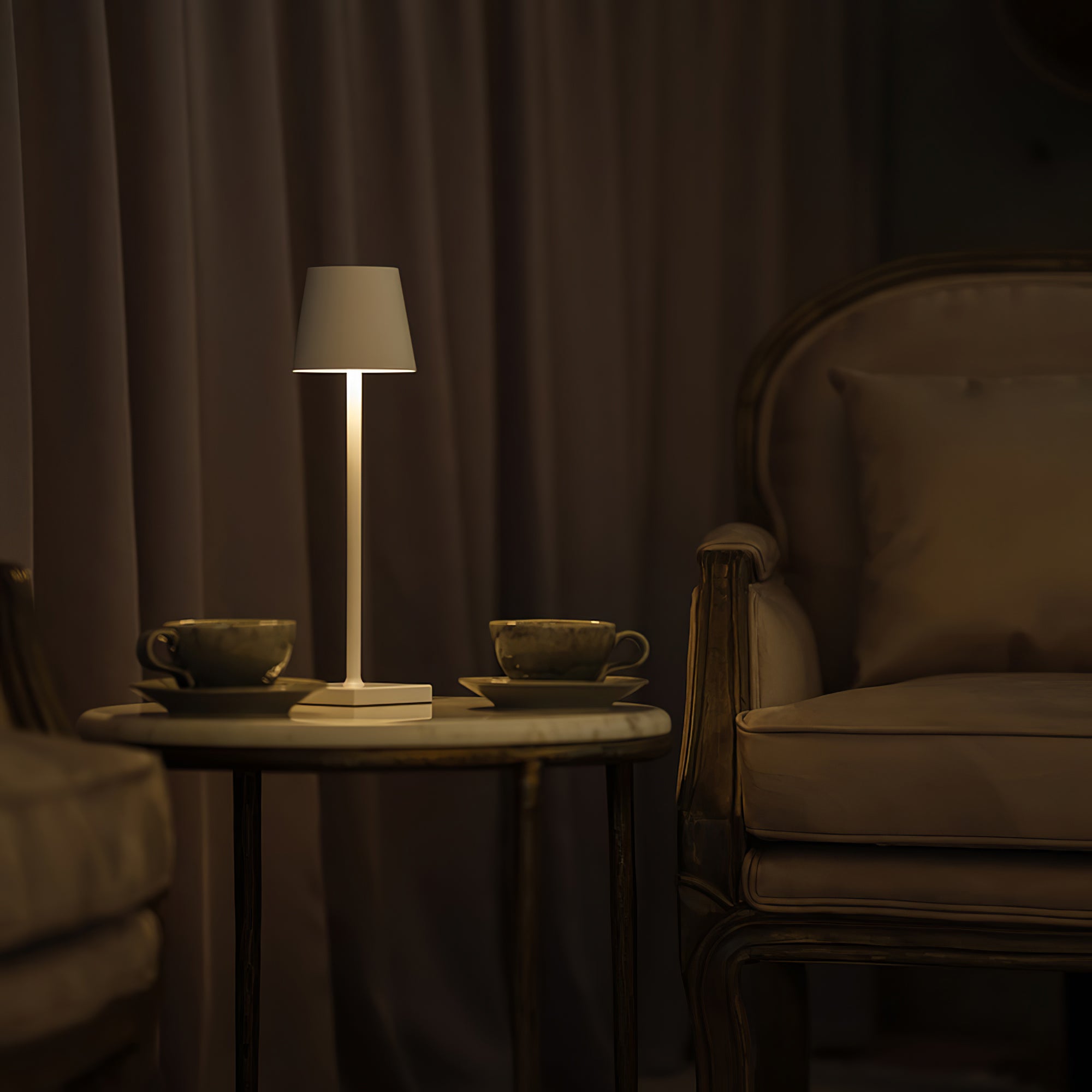 Poldina Built-in Battery Table Lamp - Lumpaz
