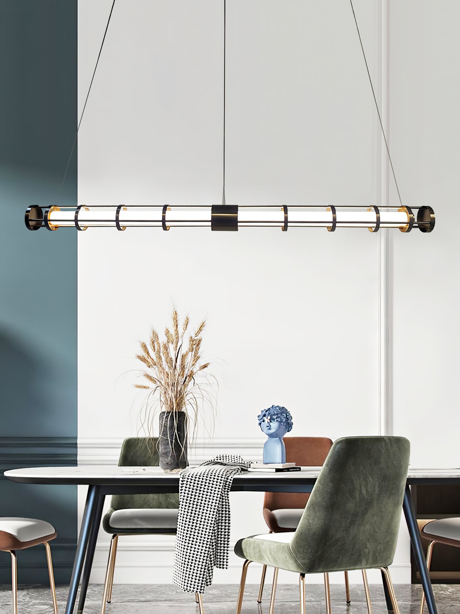 Round Tube Pendant Lamp - Lumpaz