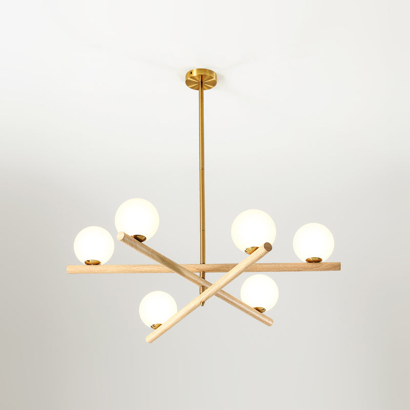 Line Ball Chandelier - Lumpaz