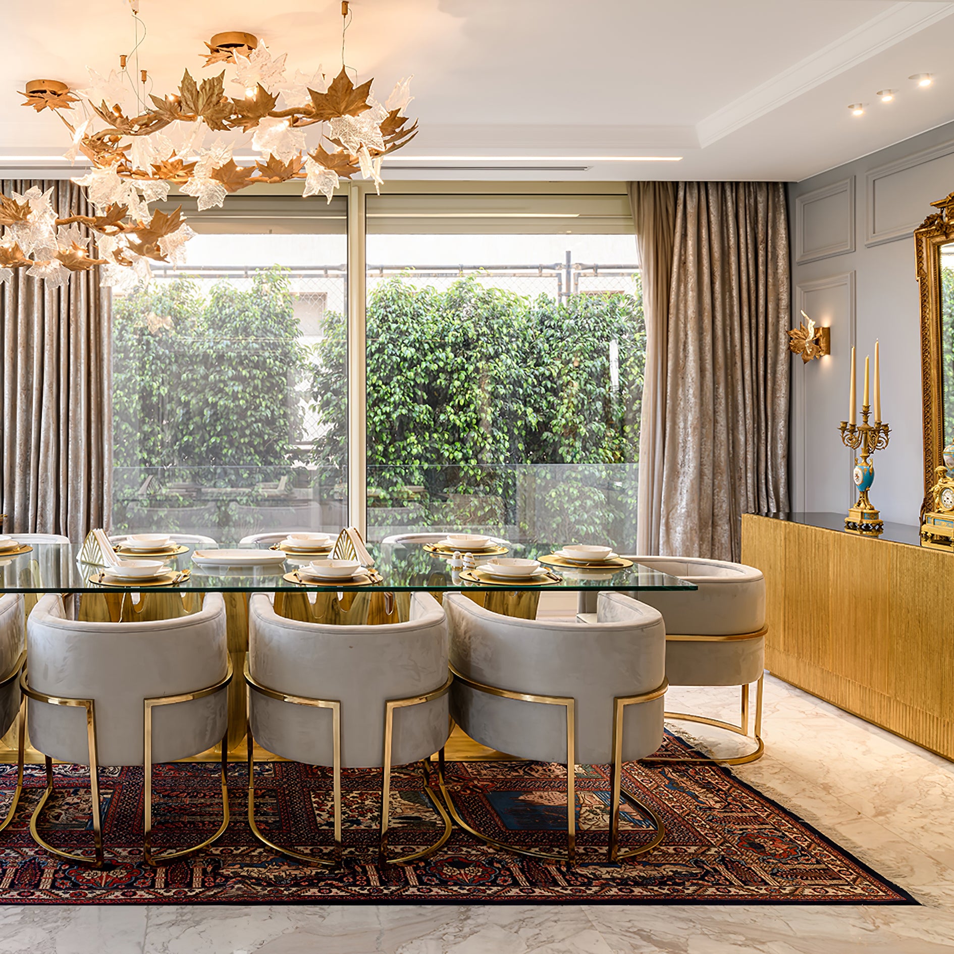 Folio Leaves Wall Lamp - Lumpaz