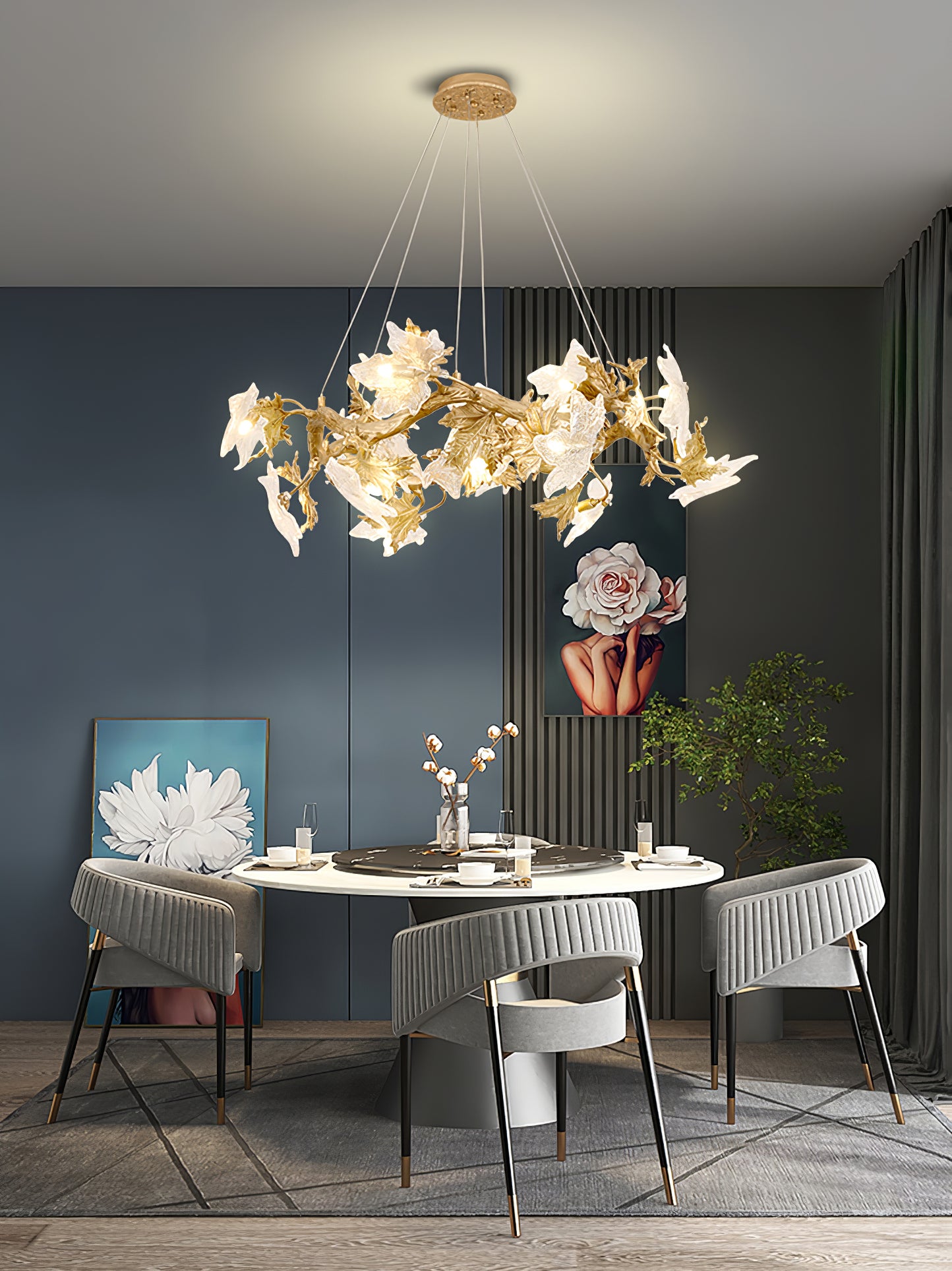 Folio Crown Chandelier - Lumpaz