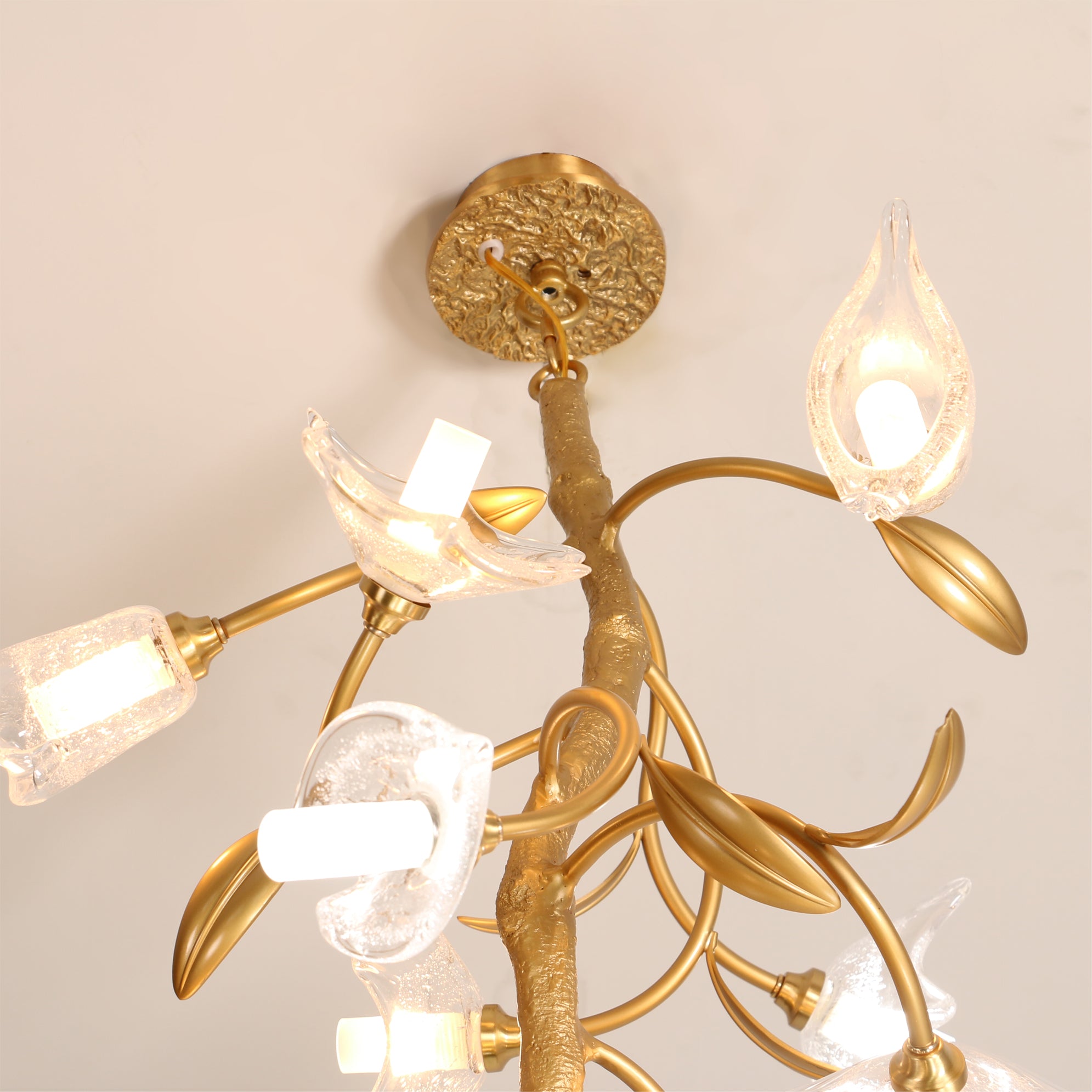 Flower Craftsman Chandelier - Lumpaz