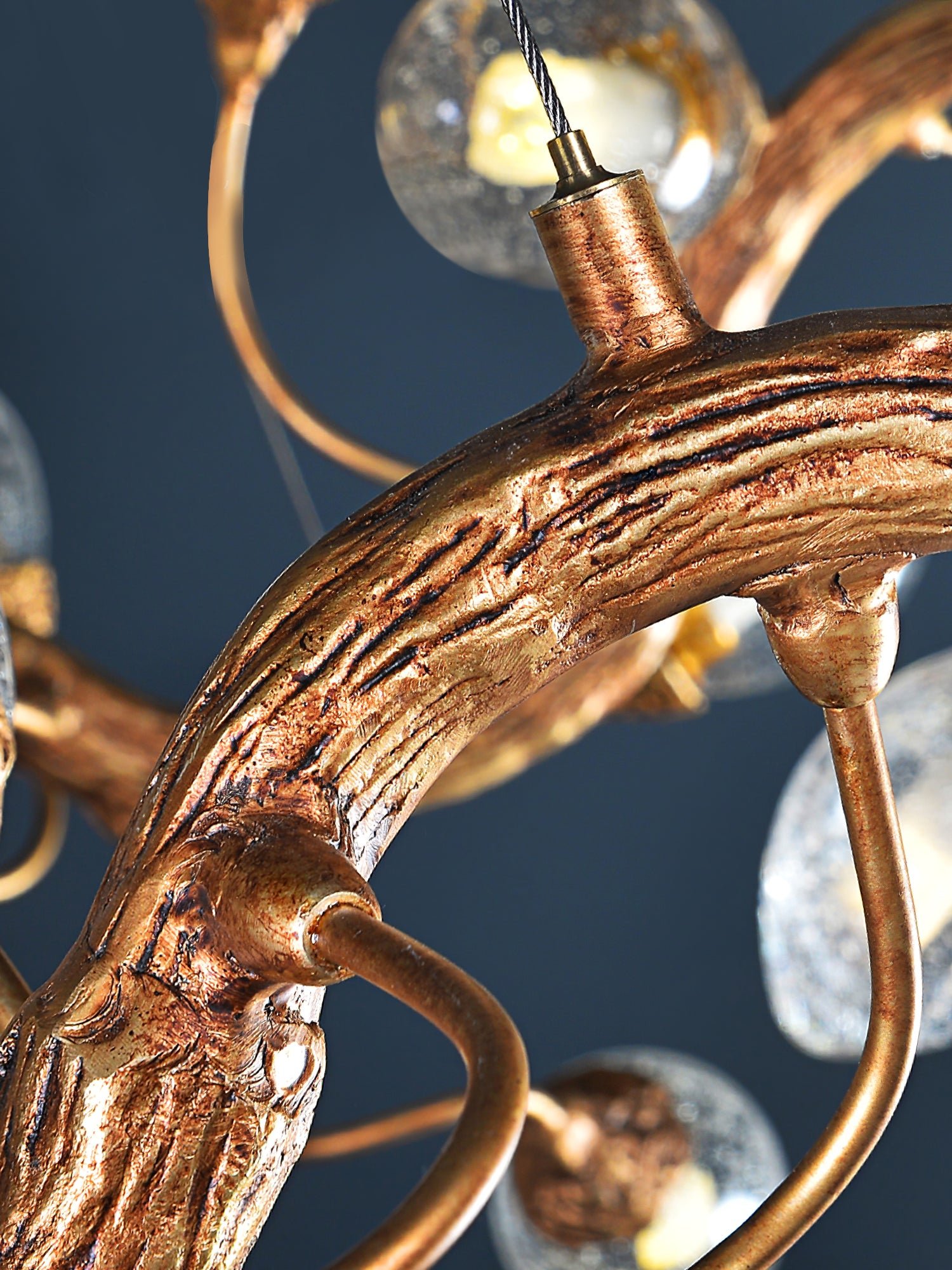 Lotus Brass Chandeliers - Lumpaz