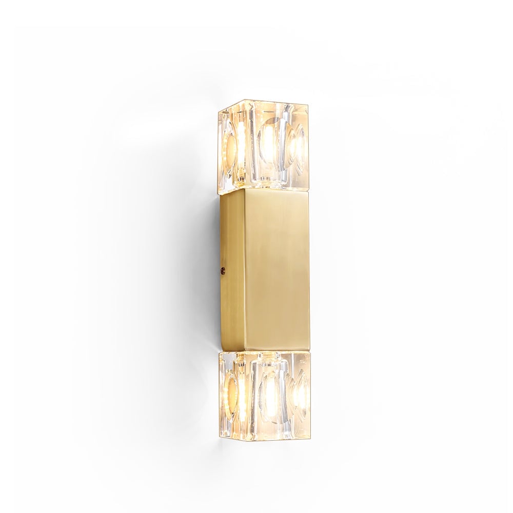 Rectangle Crystal Wall Lamp - Lumpaz