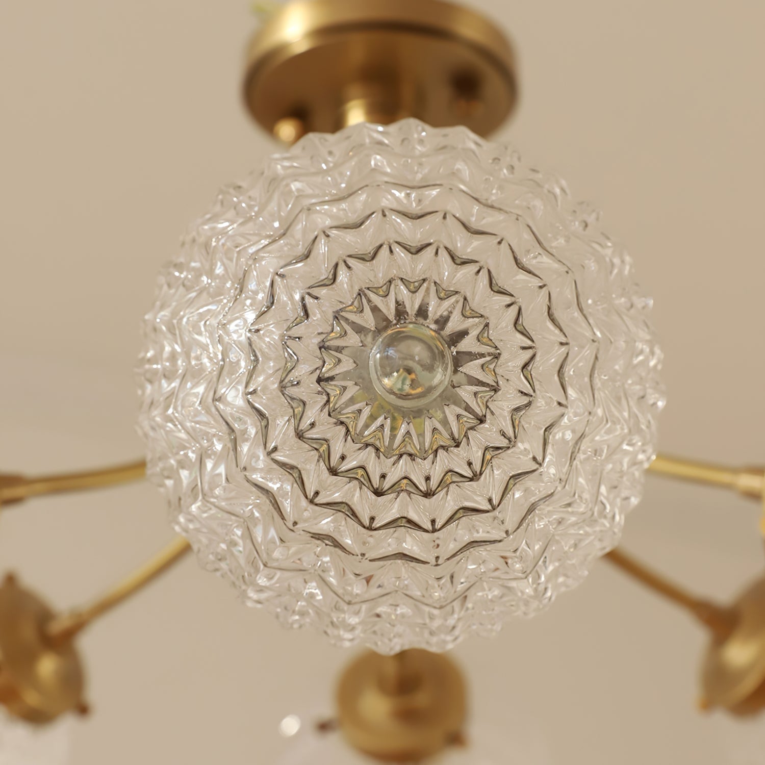 Retro Glass Ceiling Lamp - Lumpaz
