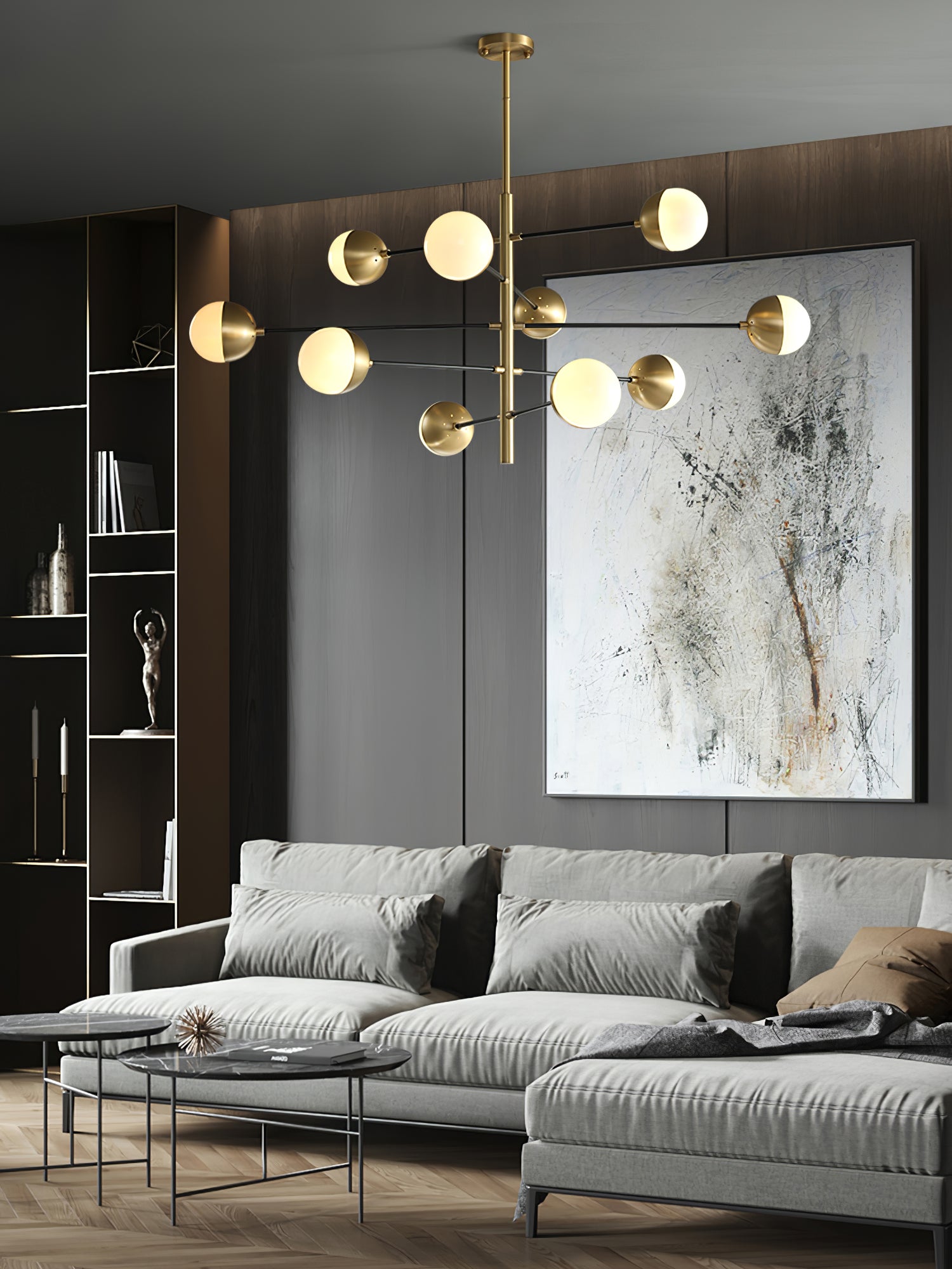 Compass Chandelier - Lumpaz