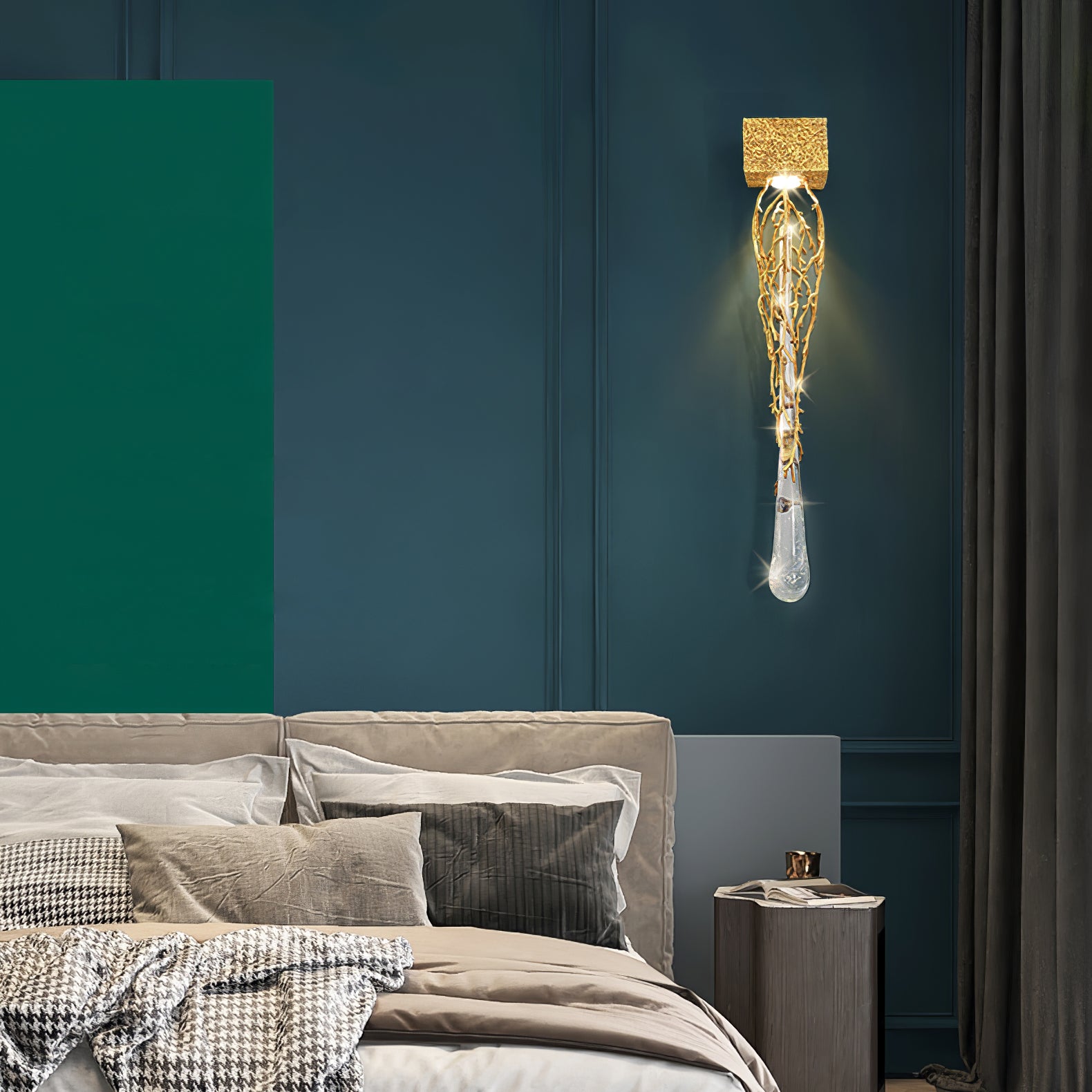 Liquid Drop Wall Lamp - Lumpaz