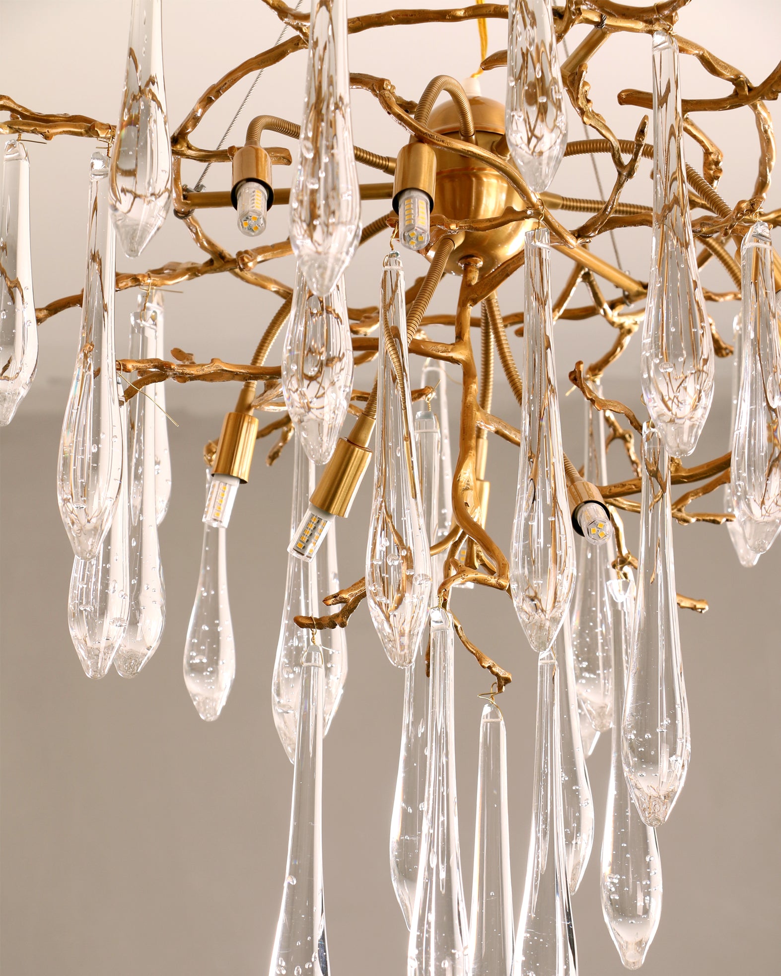Icicle Crystal Chandelier - Lumpaz