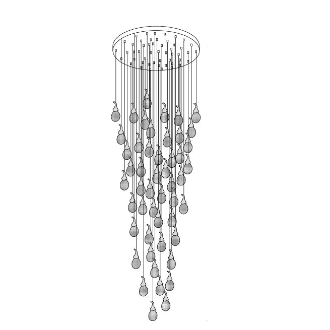 Leo Bubble Chandelier - Lumpaz
