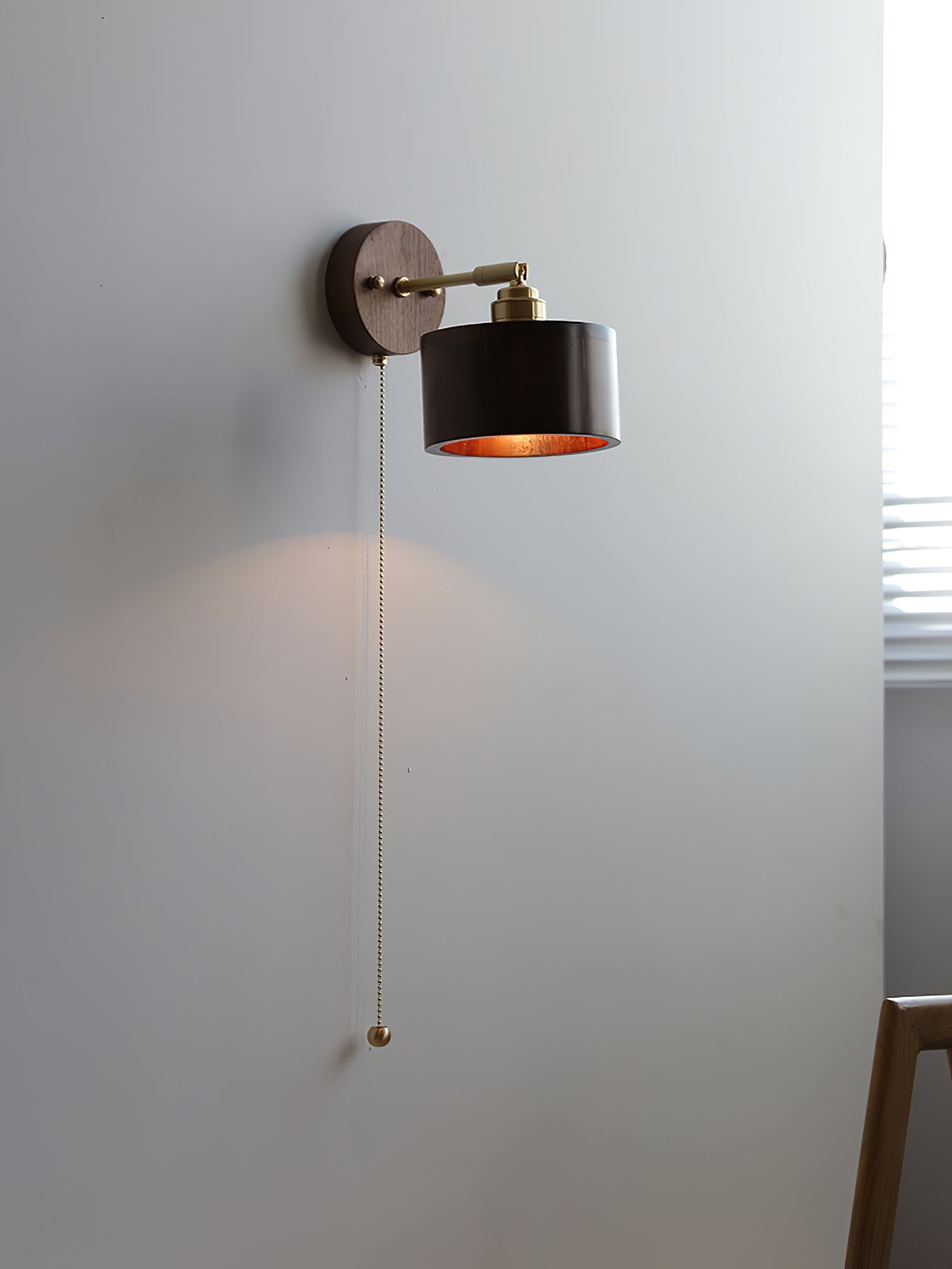 Rotatable Wooden Wall Lamp - Lumpaz