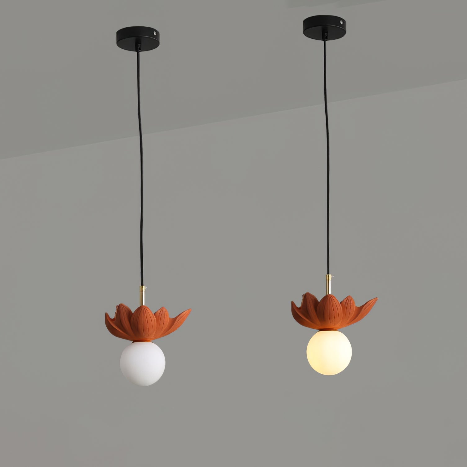 Resin Small Pendant Light - Lumpaz