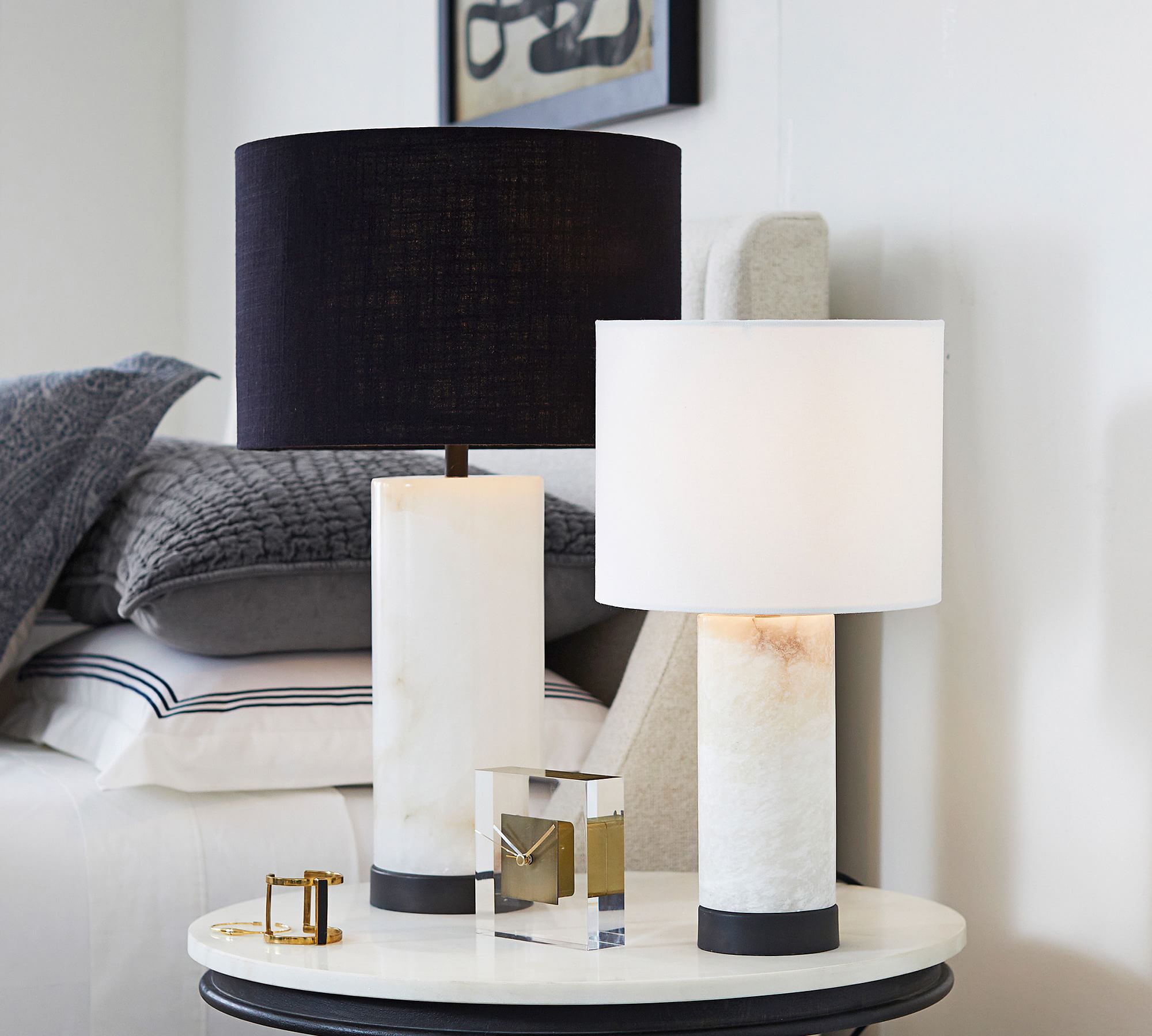 Windham Marble Table Lamp - Lumpaz