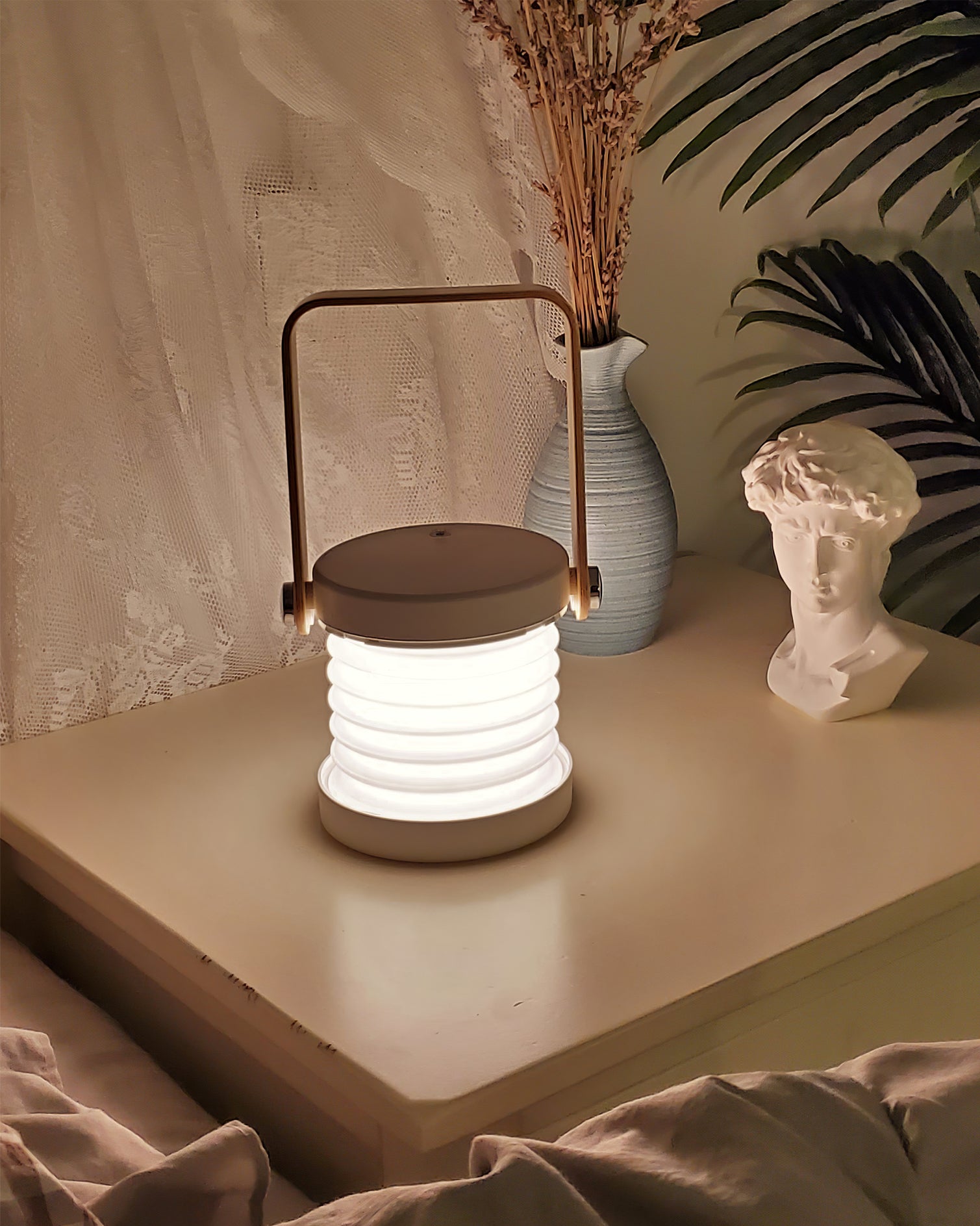 Portable Lantern Table Lamp - Lumpaz