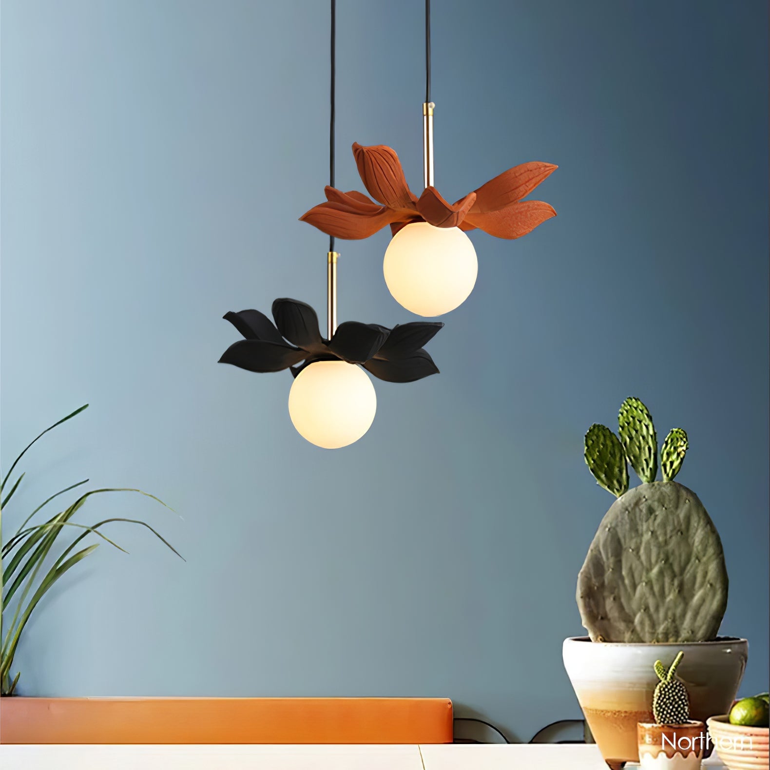 Resin Small Pendant Light - Lumpaz