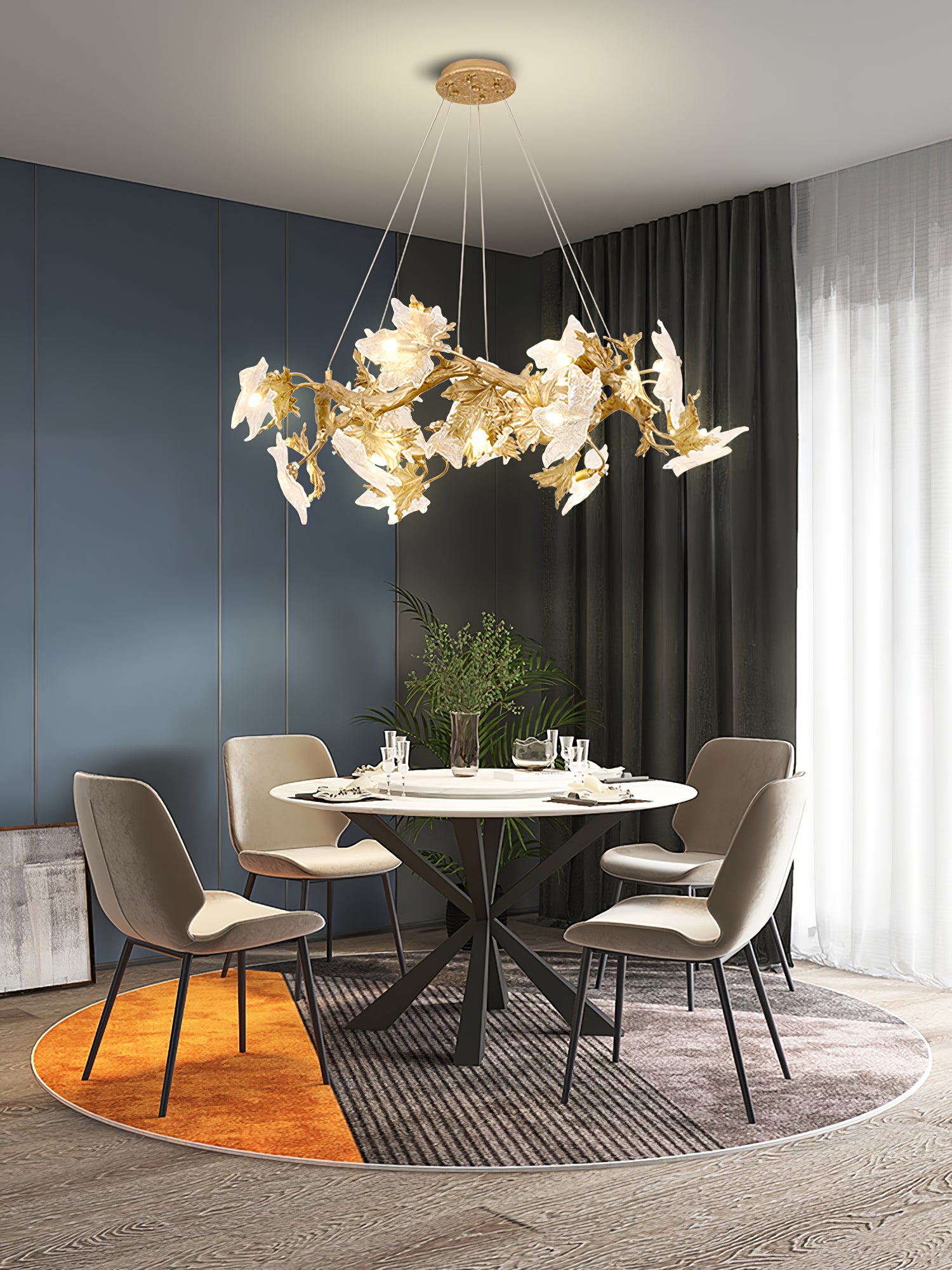 Folio Crown Chandelier - Lumpaz