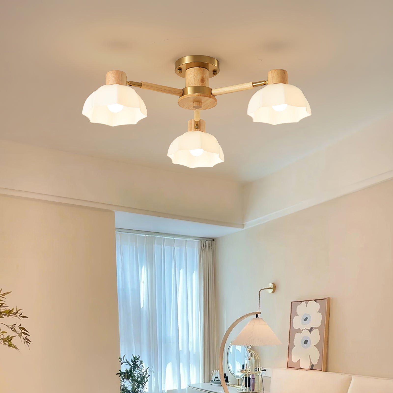 Floral Ceiling Light - Lumpaz