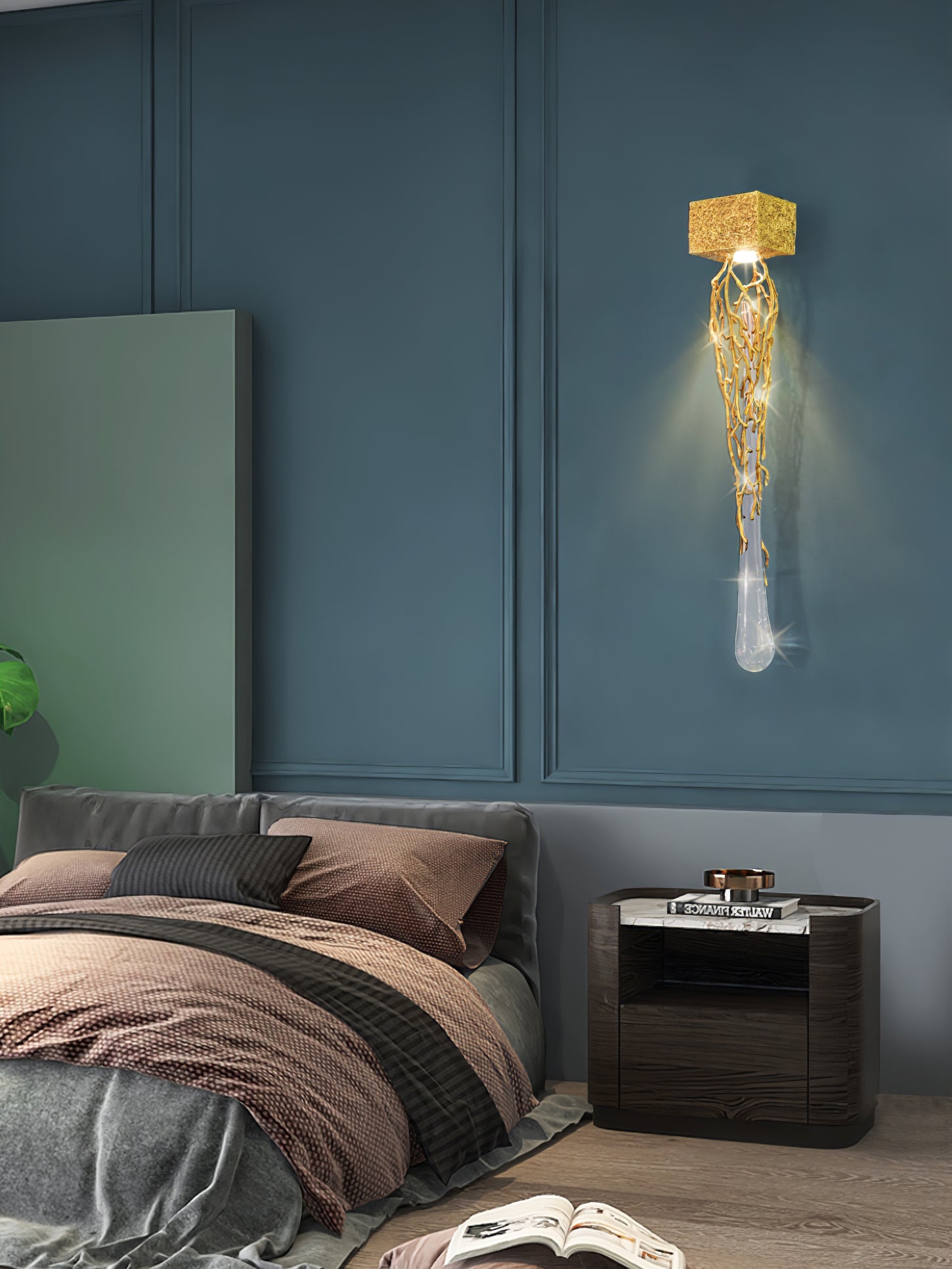 Liquid Drop Wall Lamp - Lumpaz