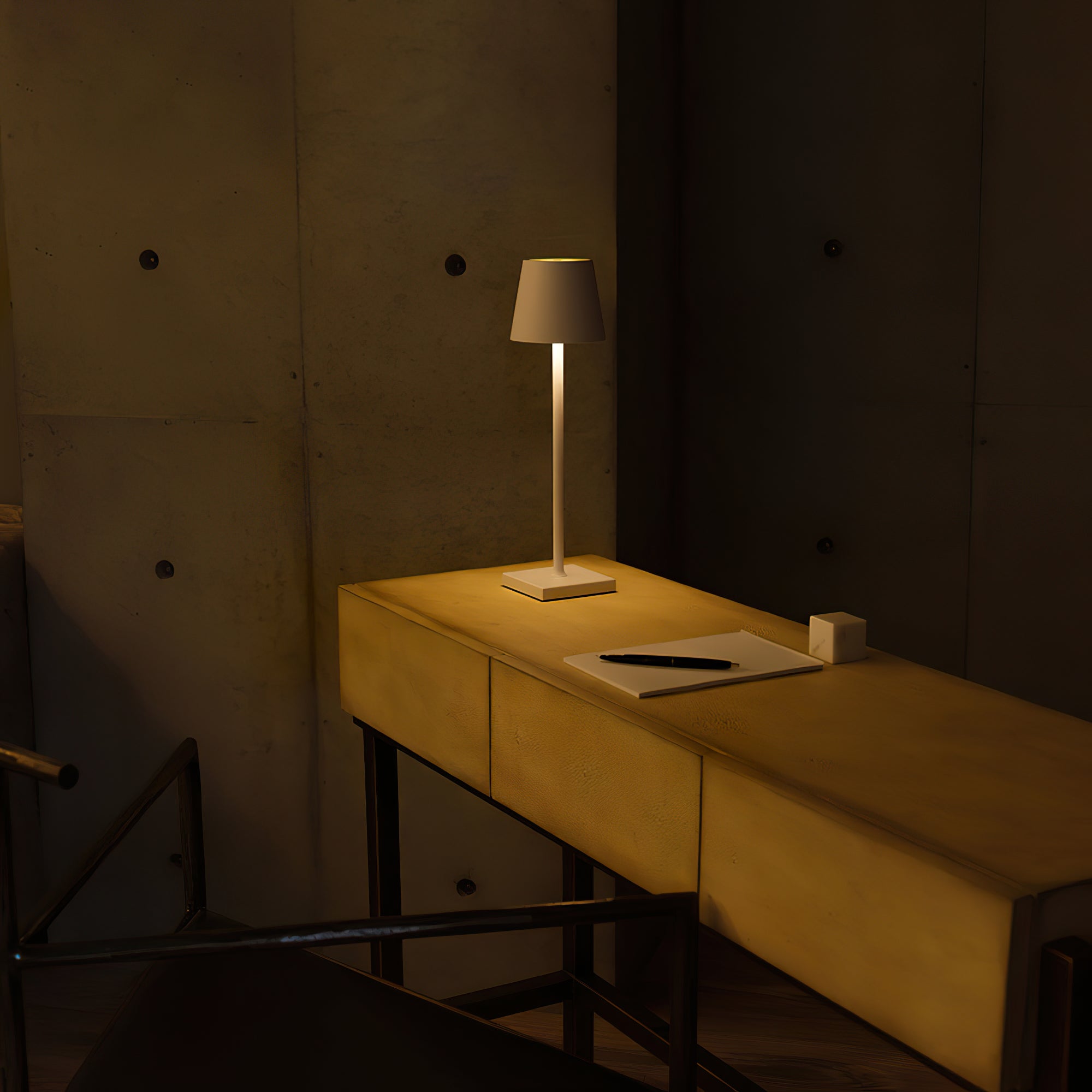 Poldina Built-in Battery Table Lamp - Lumpaz