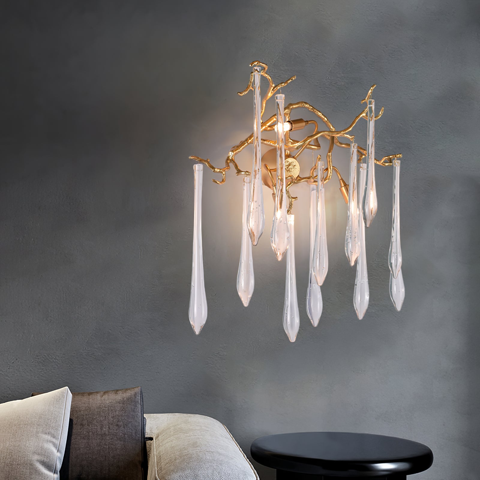 Aqua Salix Wall Lamp - Lumpaz