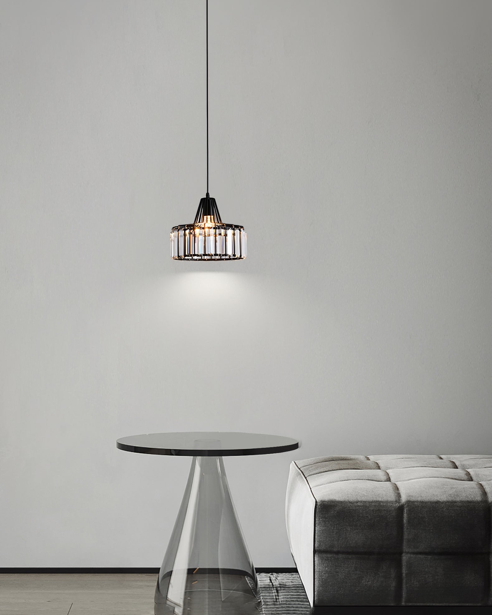 Bruckner Crystal Pendant Lamp - Lumpaz