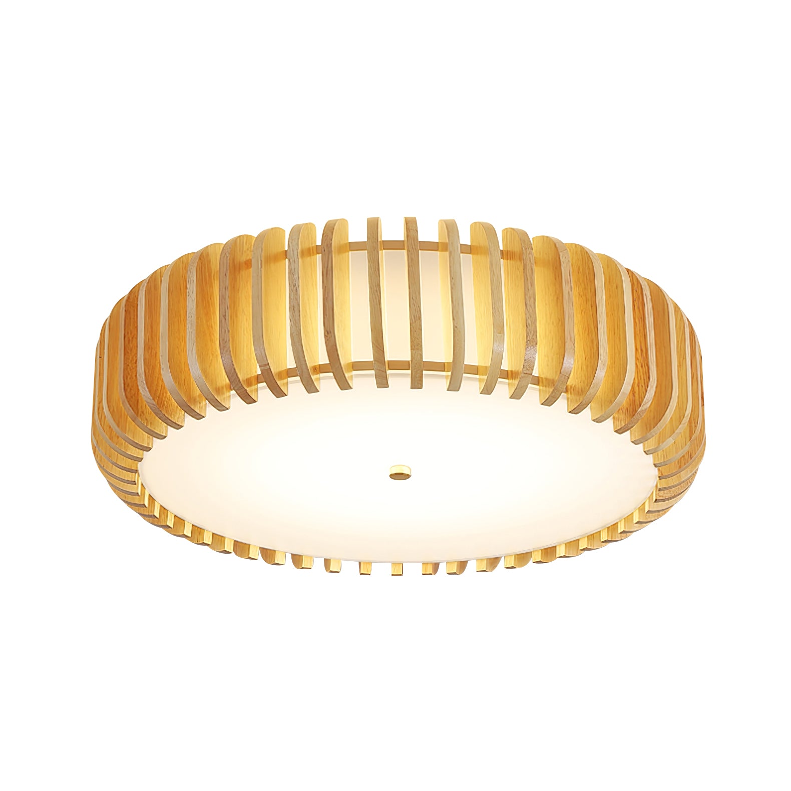 Wooden Drum Ceiling Lamp - Lumpaz