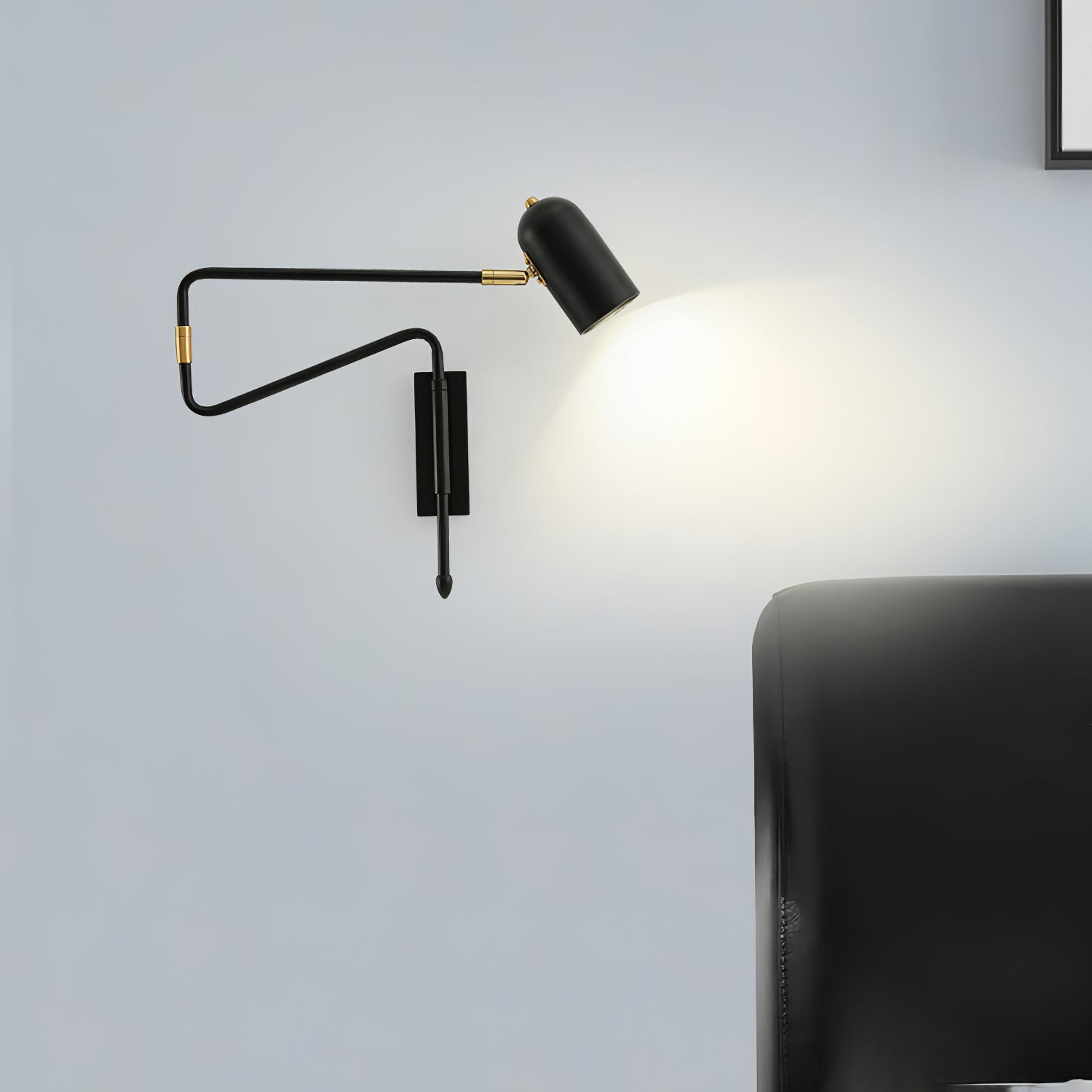 Long Arm Rotating Wall Lamp - Lumpaz