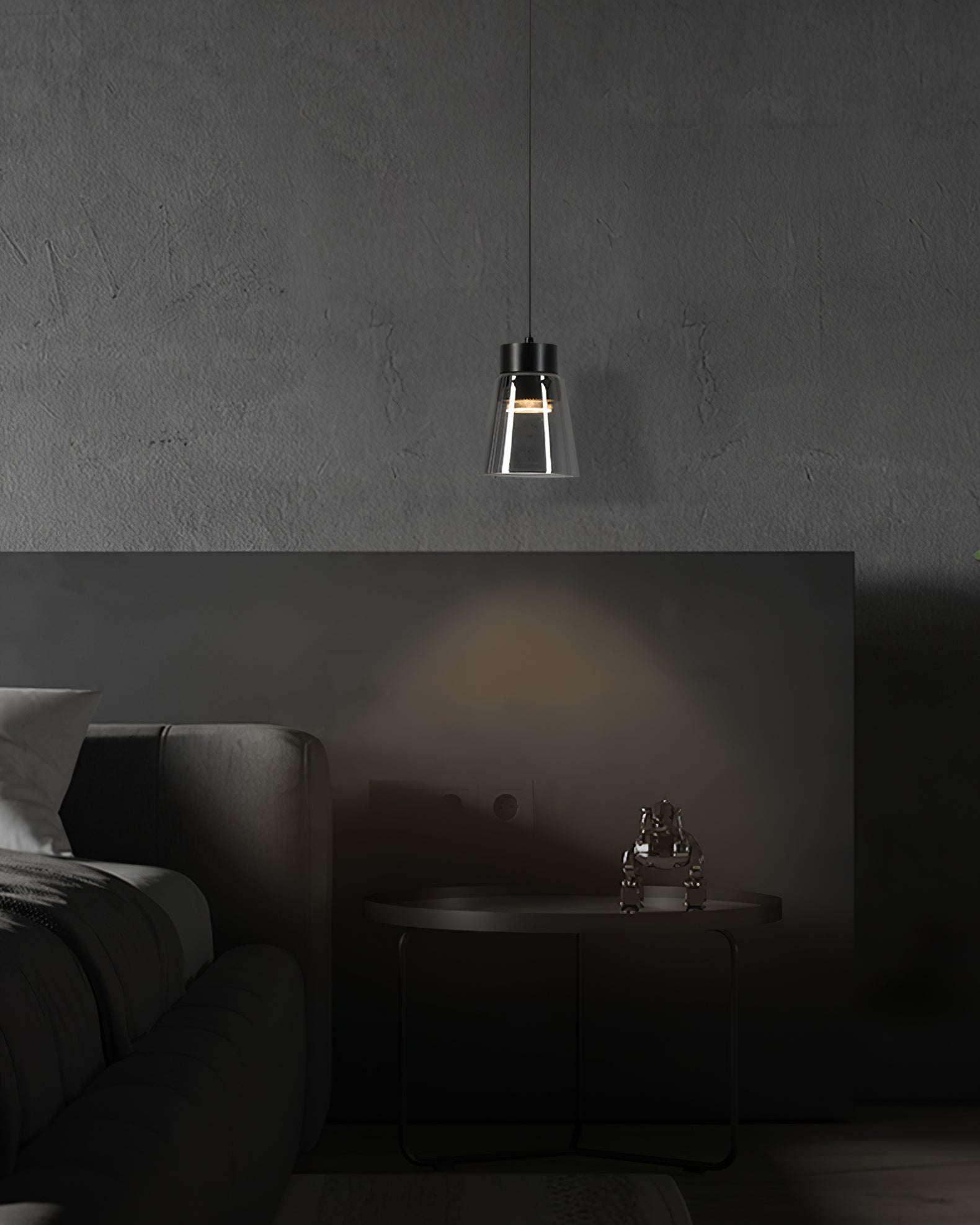 Smoke Cone Pendant Lamp - Lumpaz