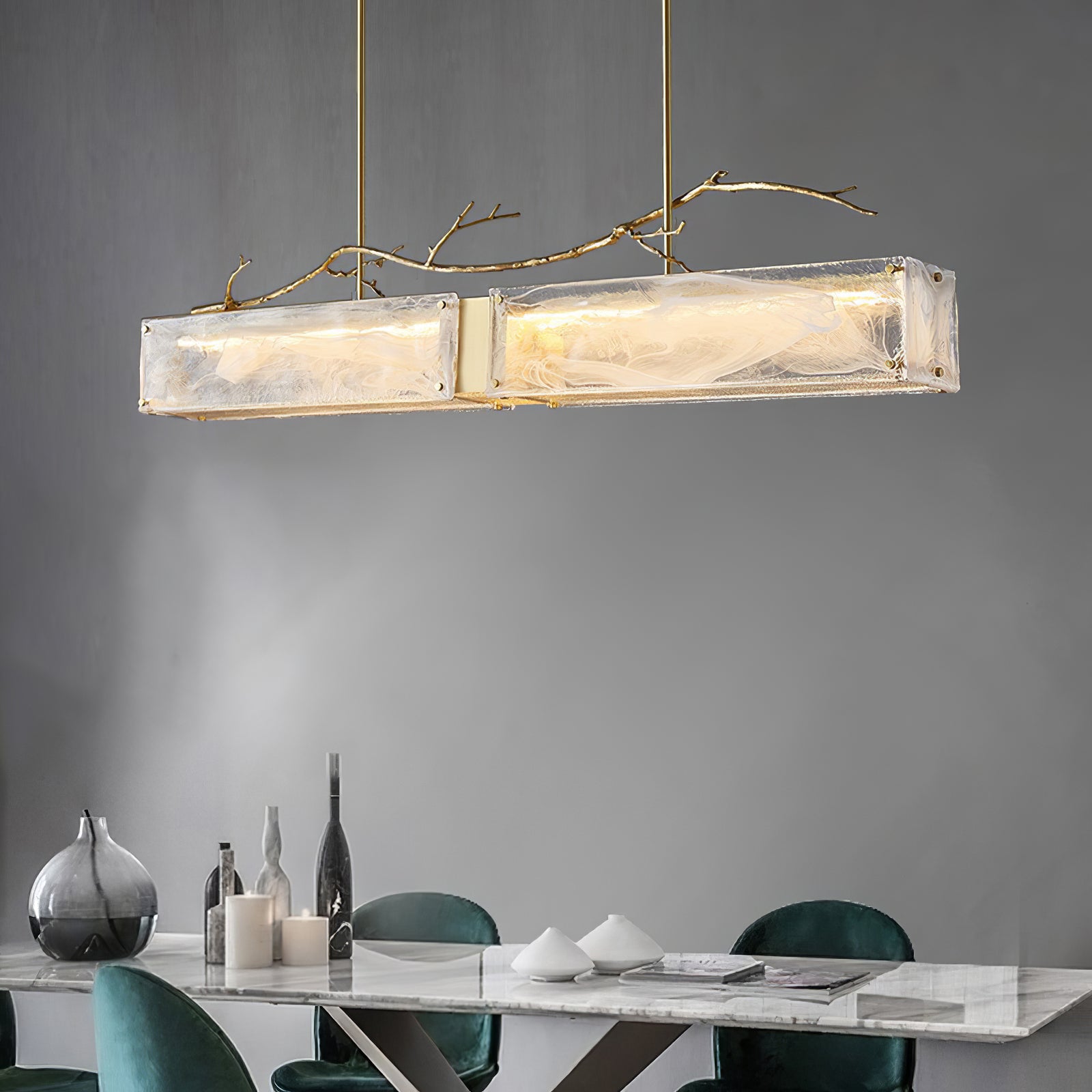 Thalassa Glass Chandelier - Lumpaz