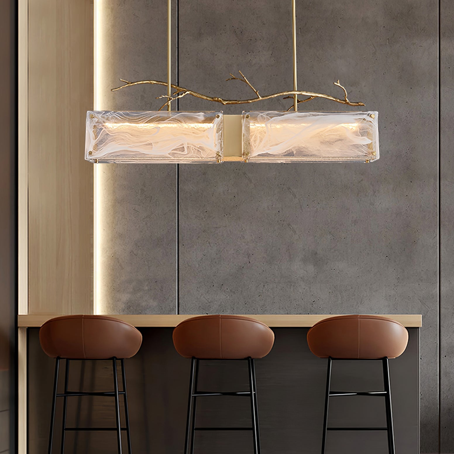 Thalassa Glass Chandelier - Lumpaz