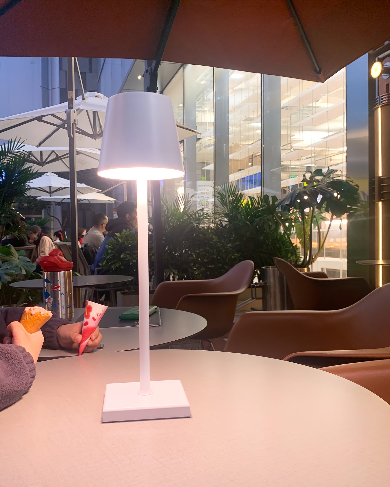 Poldina Built-in Battery Table Lamp - Lumpaz