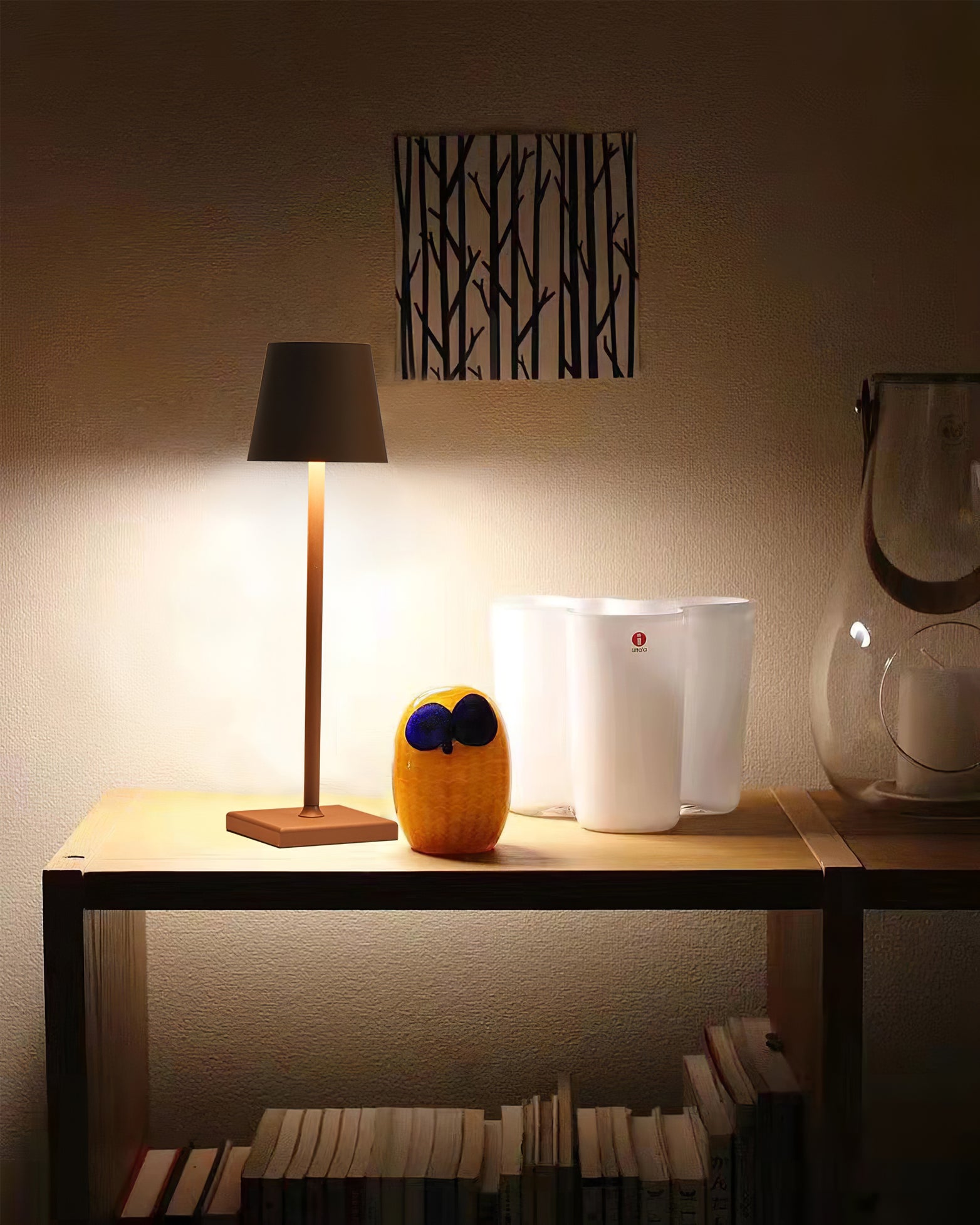 Poldina Built-in Battery Table Lamp - Lumpaz