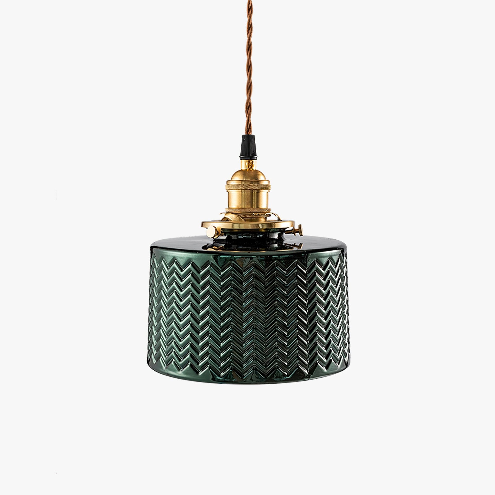 Green Glass Pendant Lamp - Lumpaz
