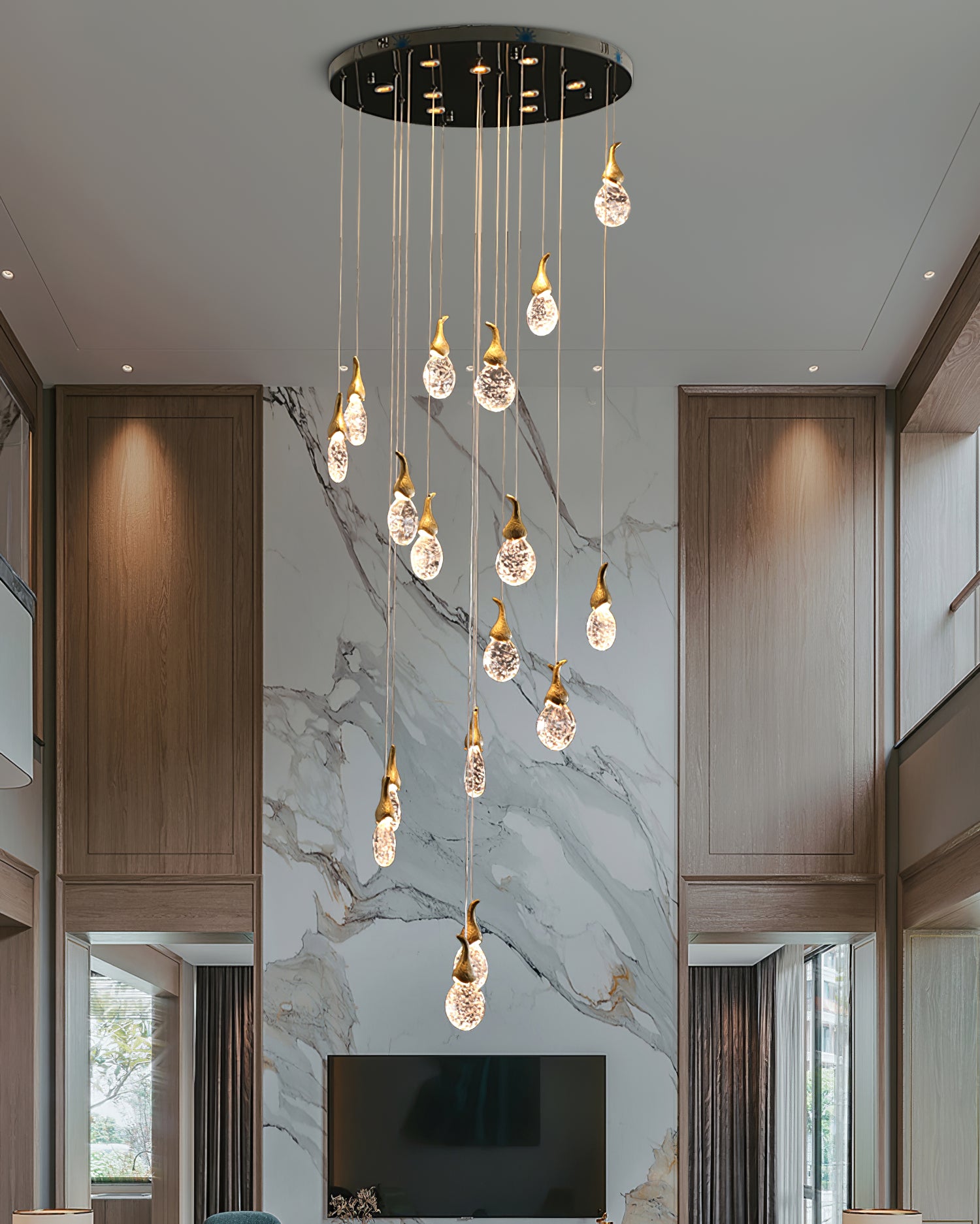 Leo Bubble Chandelier - Lumpaz
