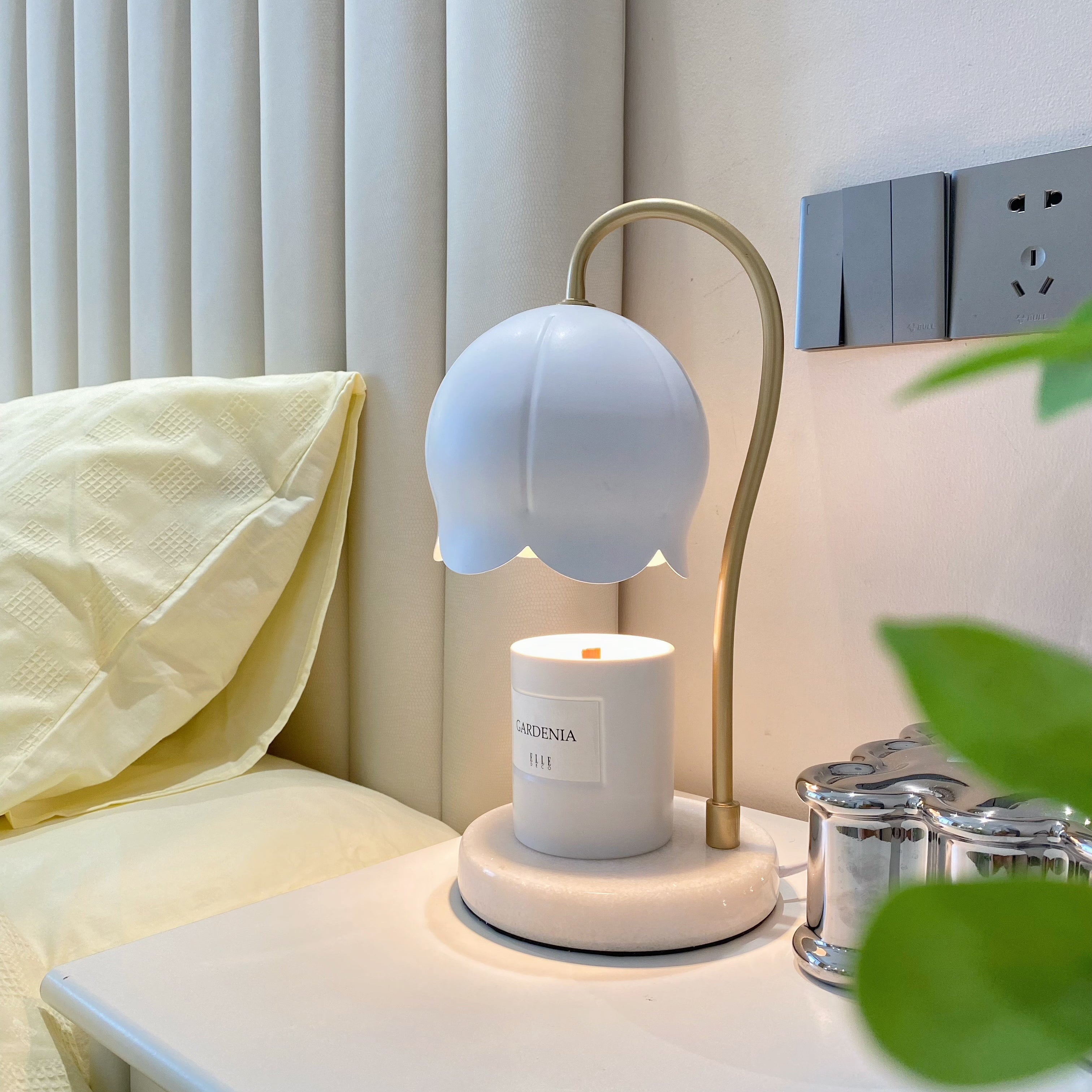 Flower Candle Warmer Lamp - Lumpaz